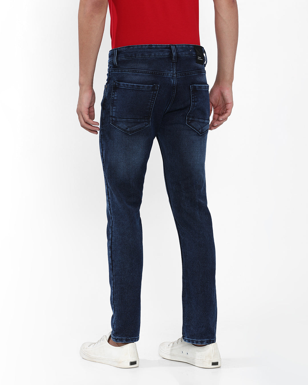 Mid Wash Slim Fit Jeans