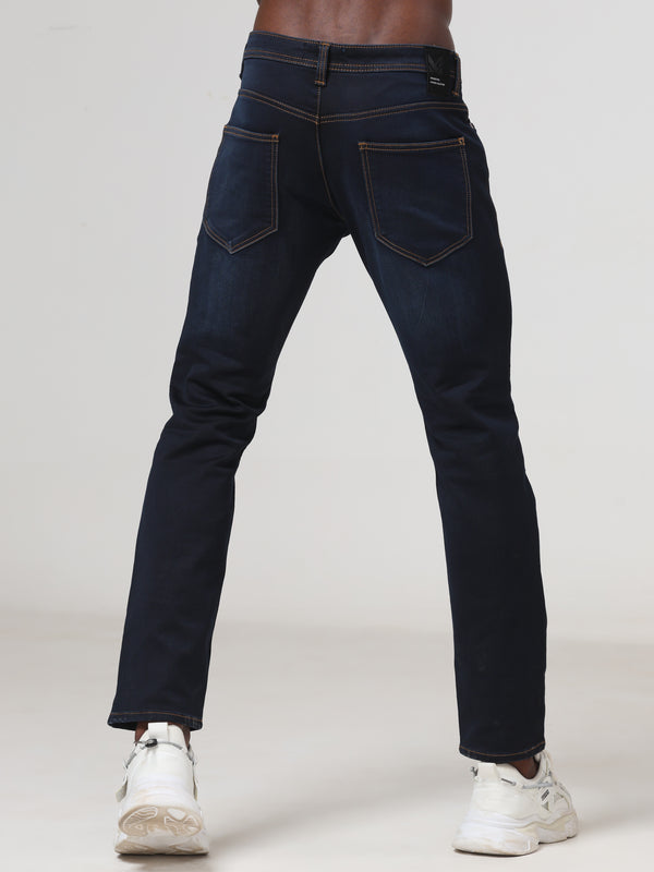 Mid Wash Slim Fit Jeans