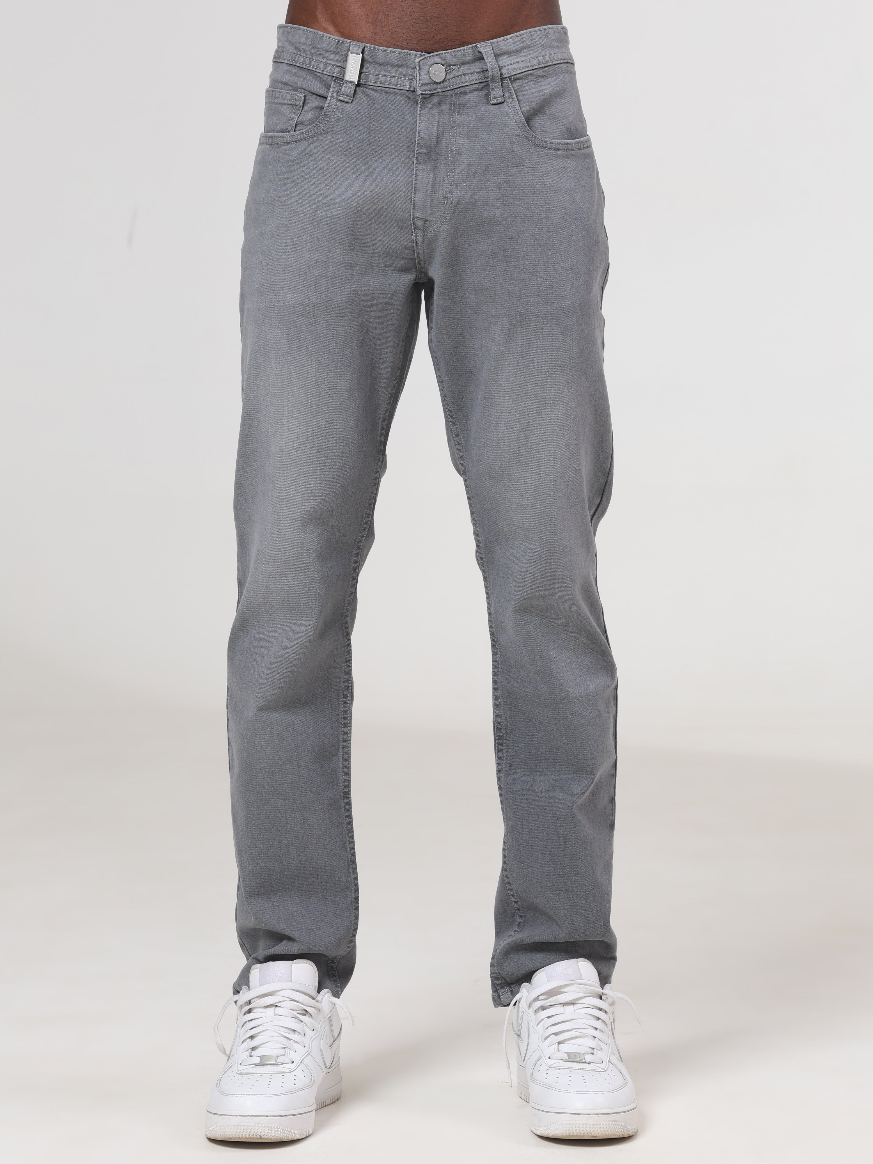 Mid Wash Slim Fit Jeans