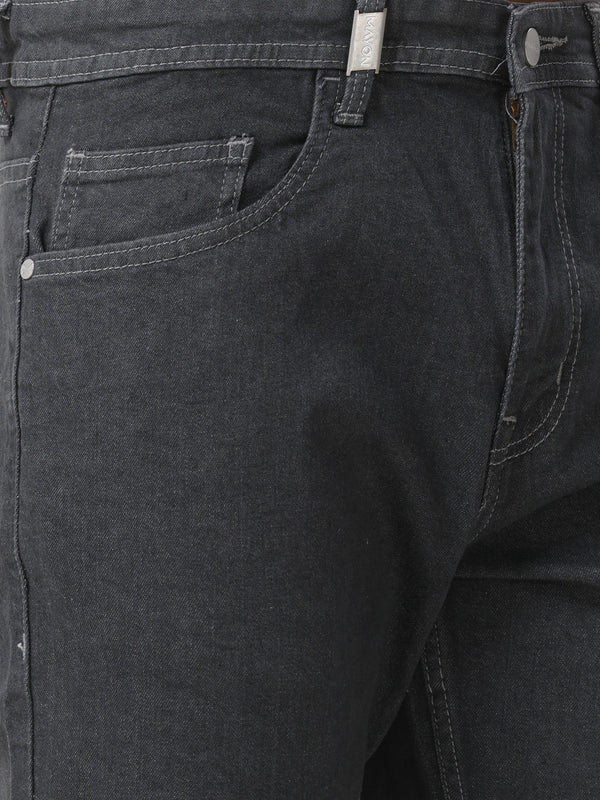 Mid Wash Slim Fit Jeans