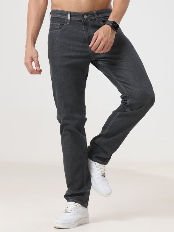 Mid Wash Slim Fit Jeans