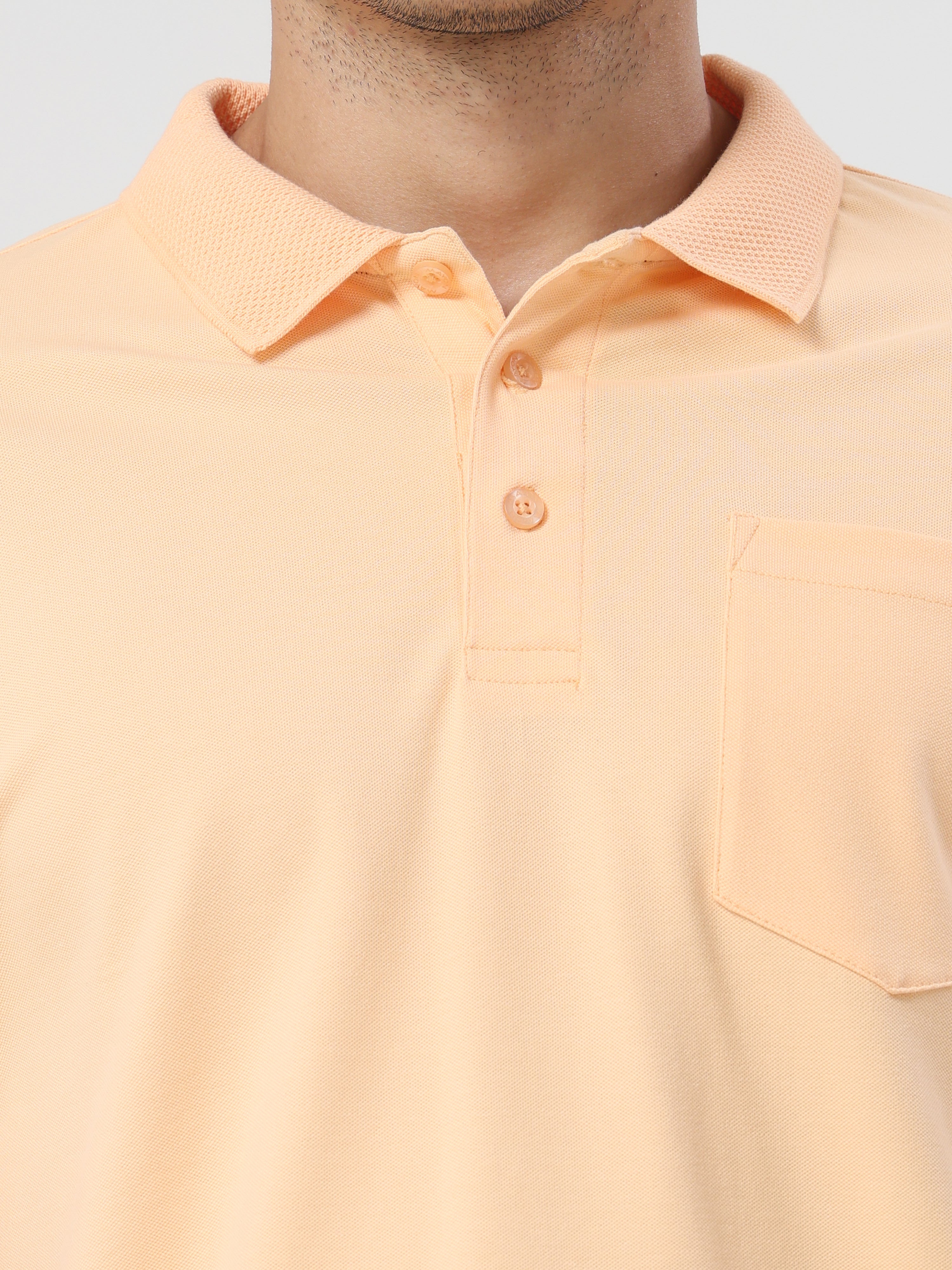 Solid Pocket Polo