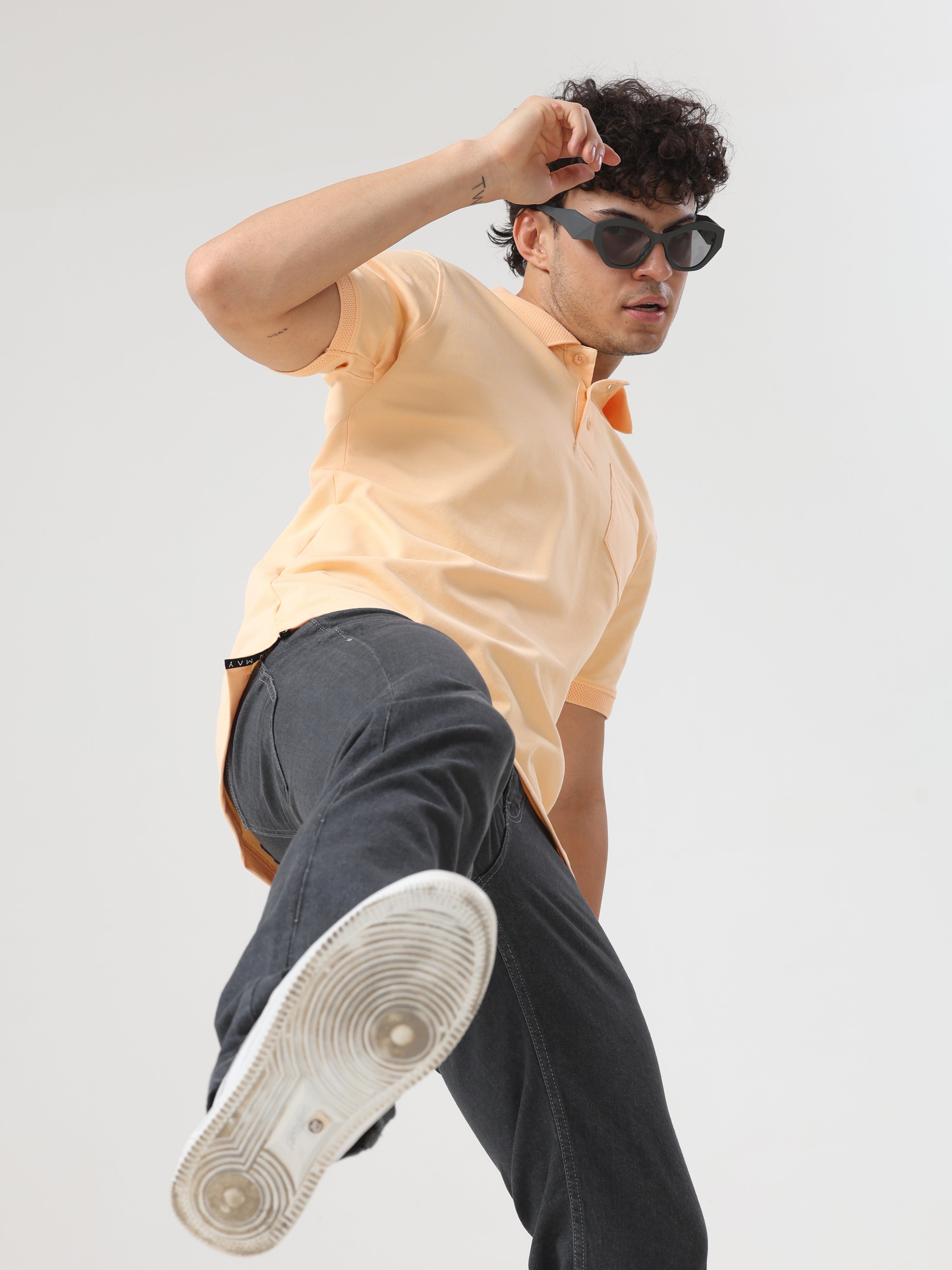 Solid Pocket Polo