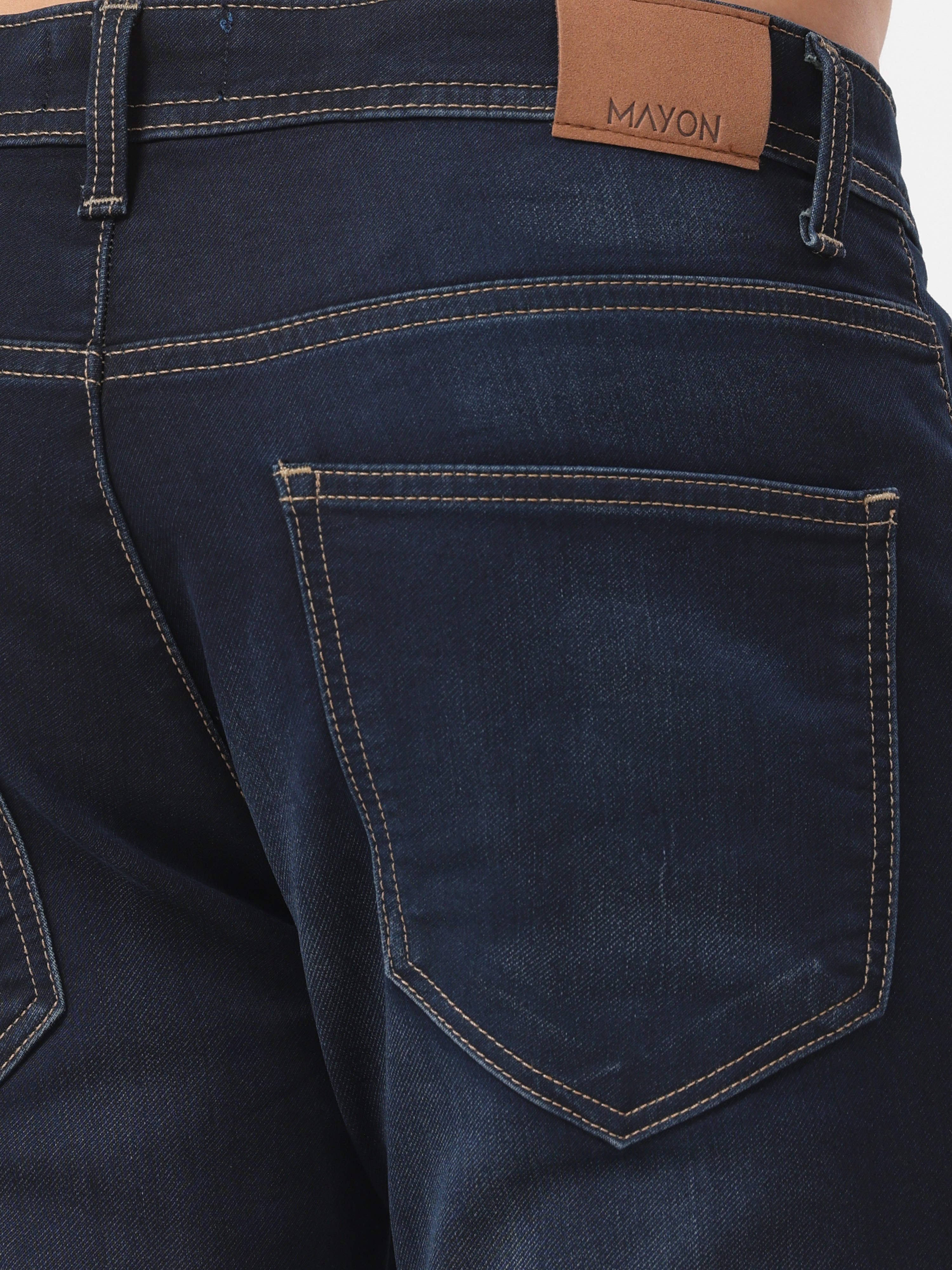 Mid Wash Slim Fit Jeans