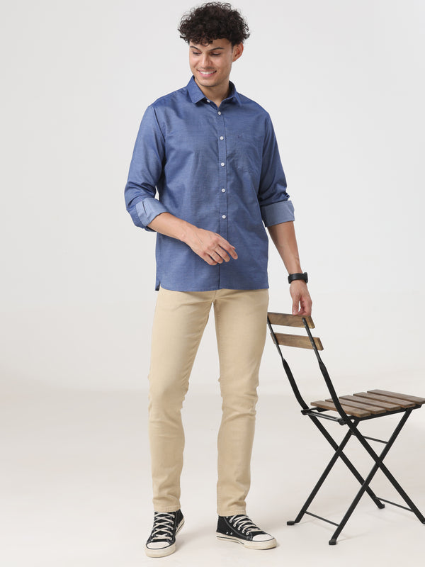 Dark Green Coloured Slim Fit Jeans