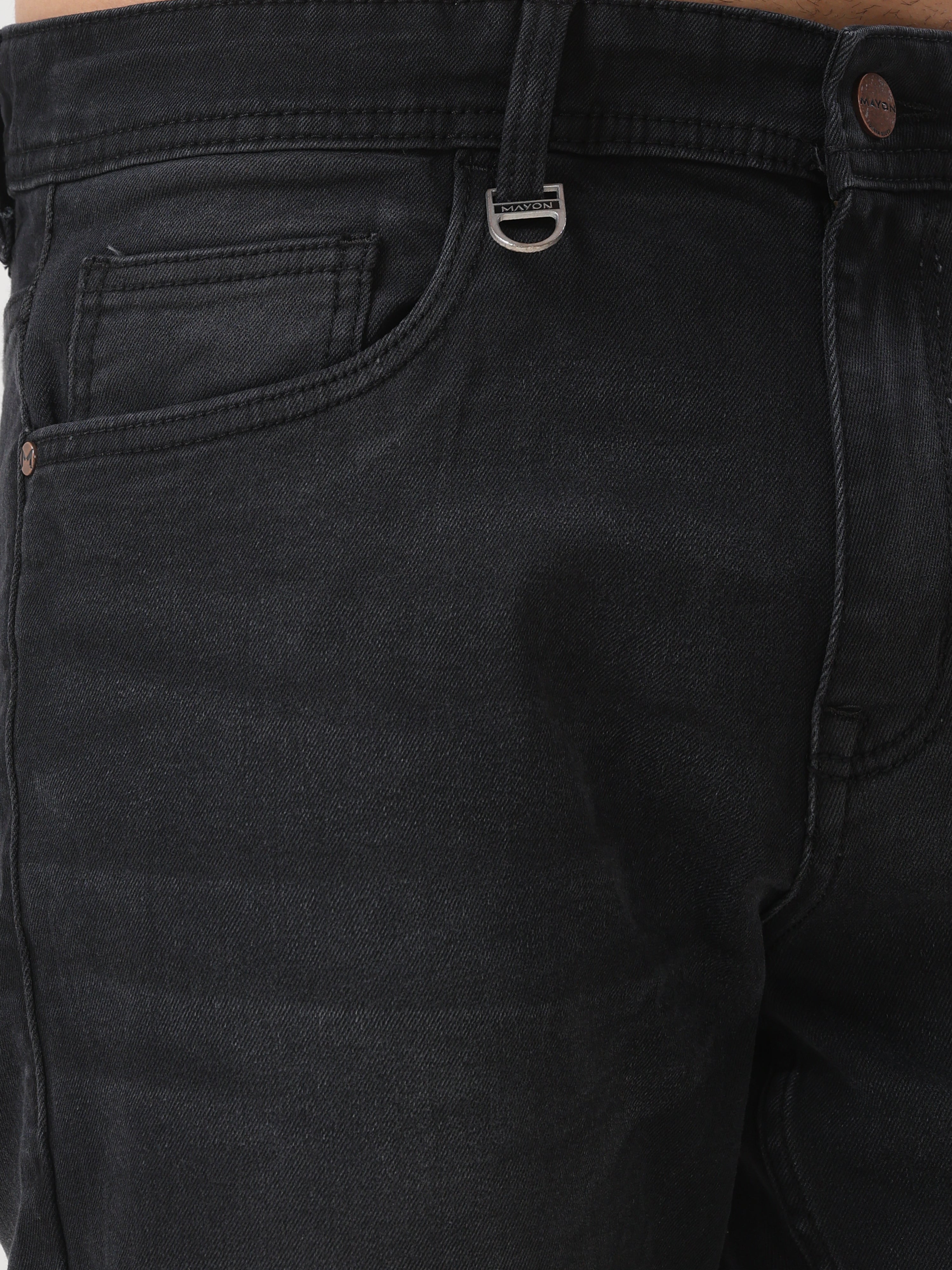 Mid Wash Regular Fit Jeans