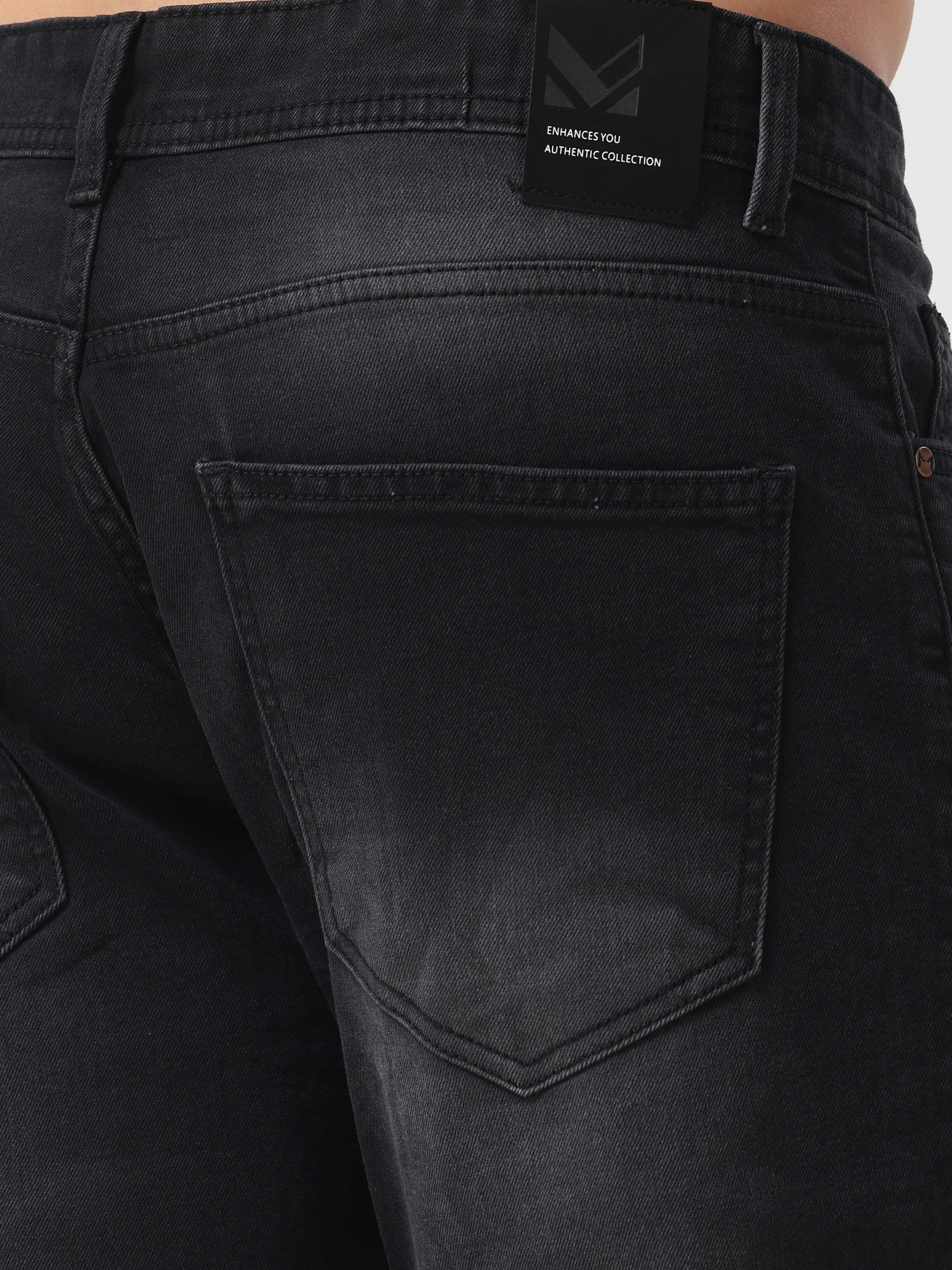 Mid Wash Regular Fit Jeans