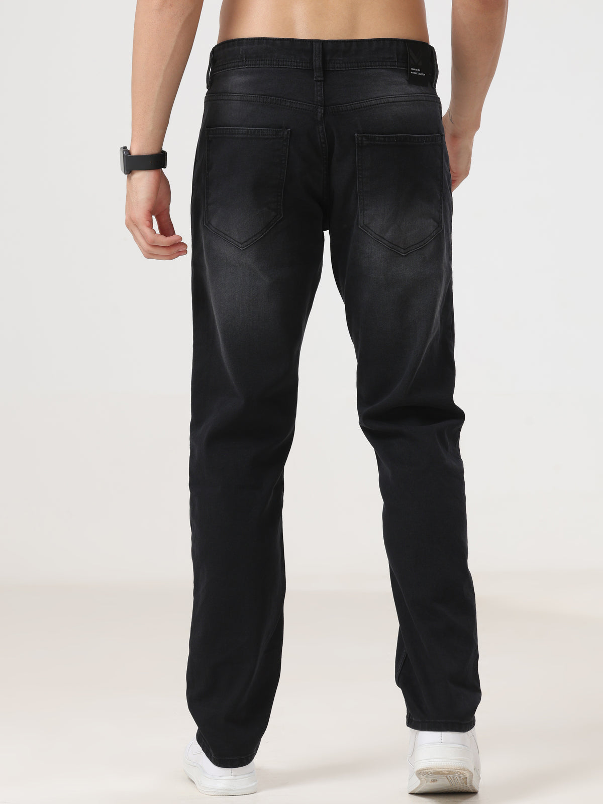 Mid Wash Regular Fit Jeans