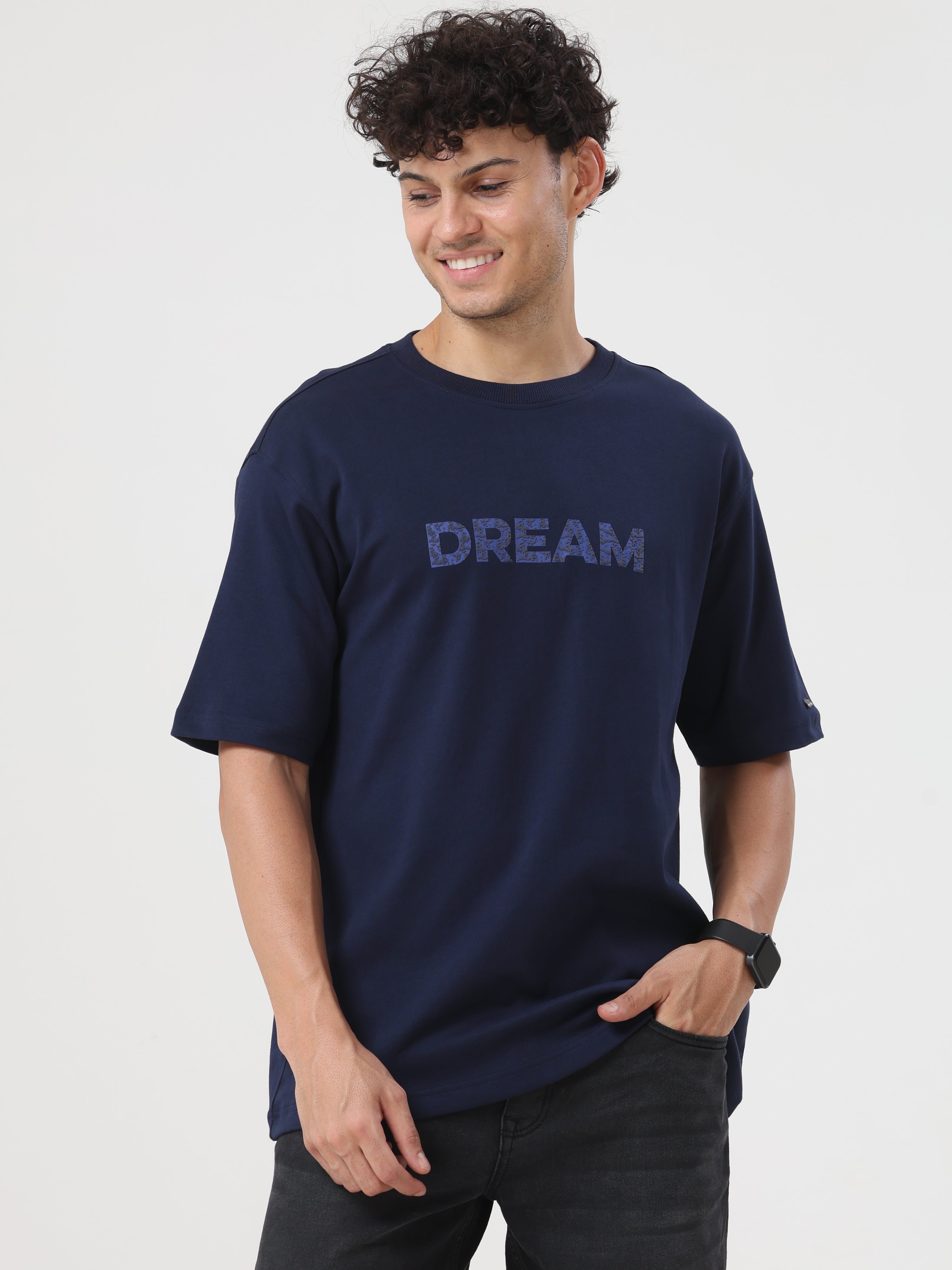 Black Iris Oversized T-Shirt