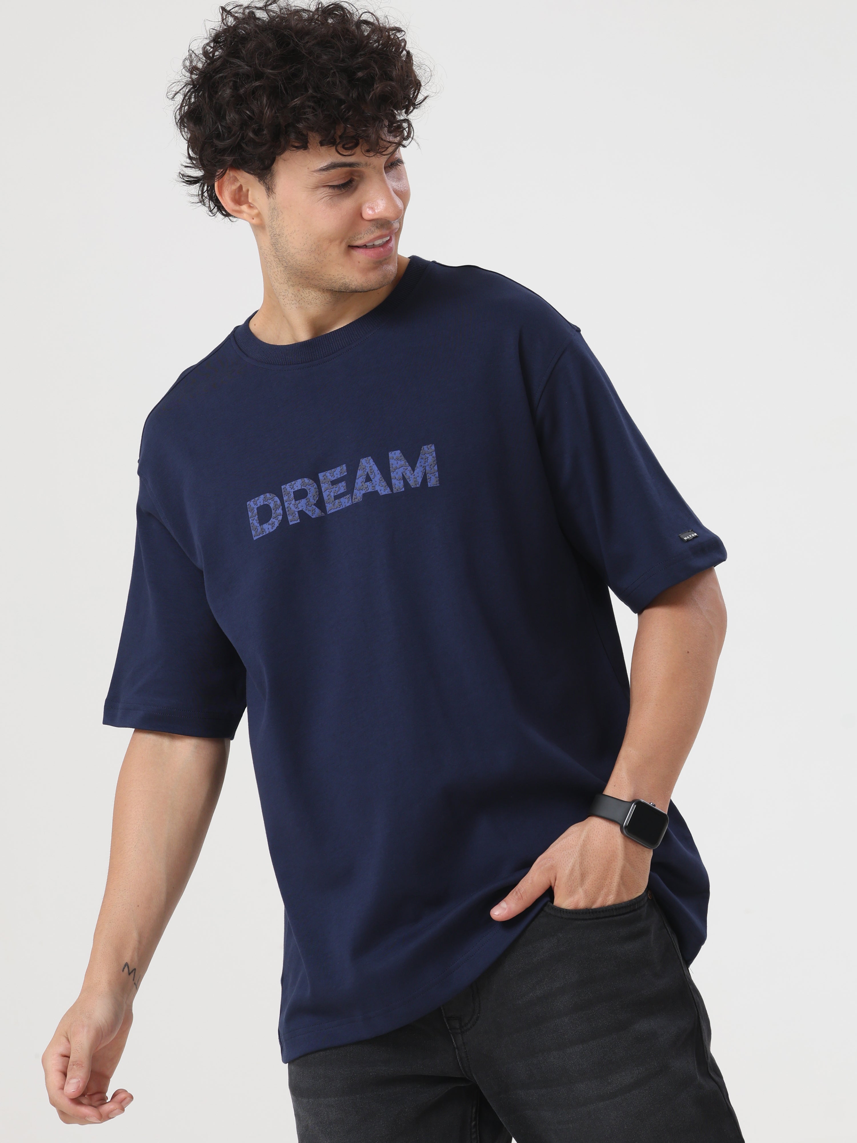 Black Iris Oversized T-Shirt