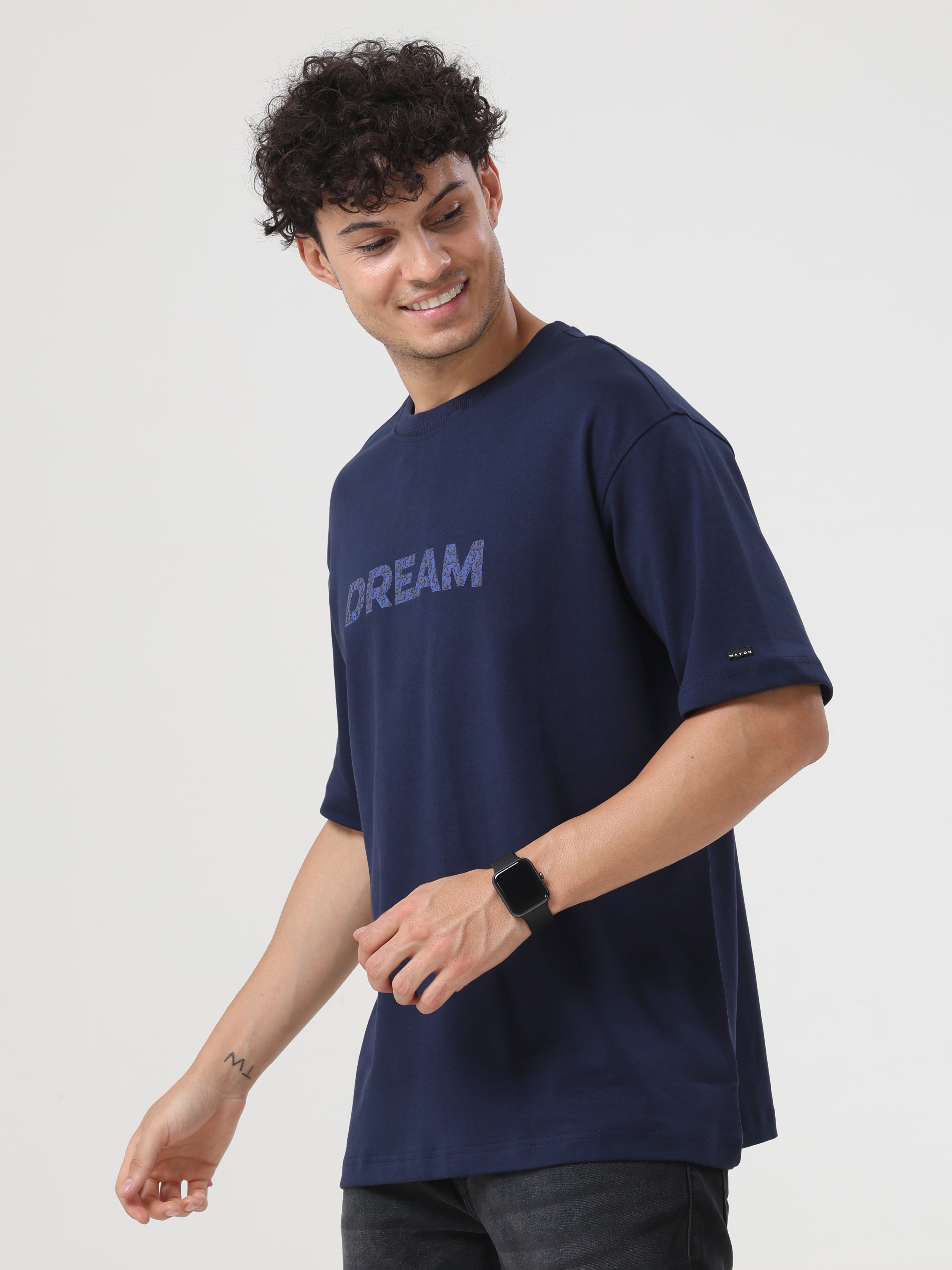 Black Iris Oversized T-Shirt