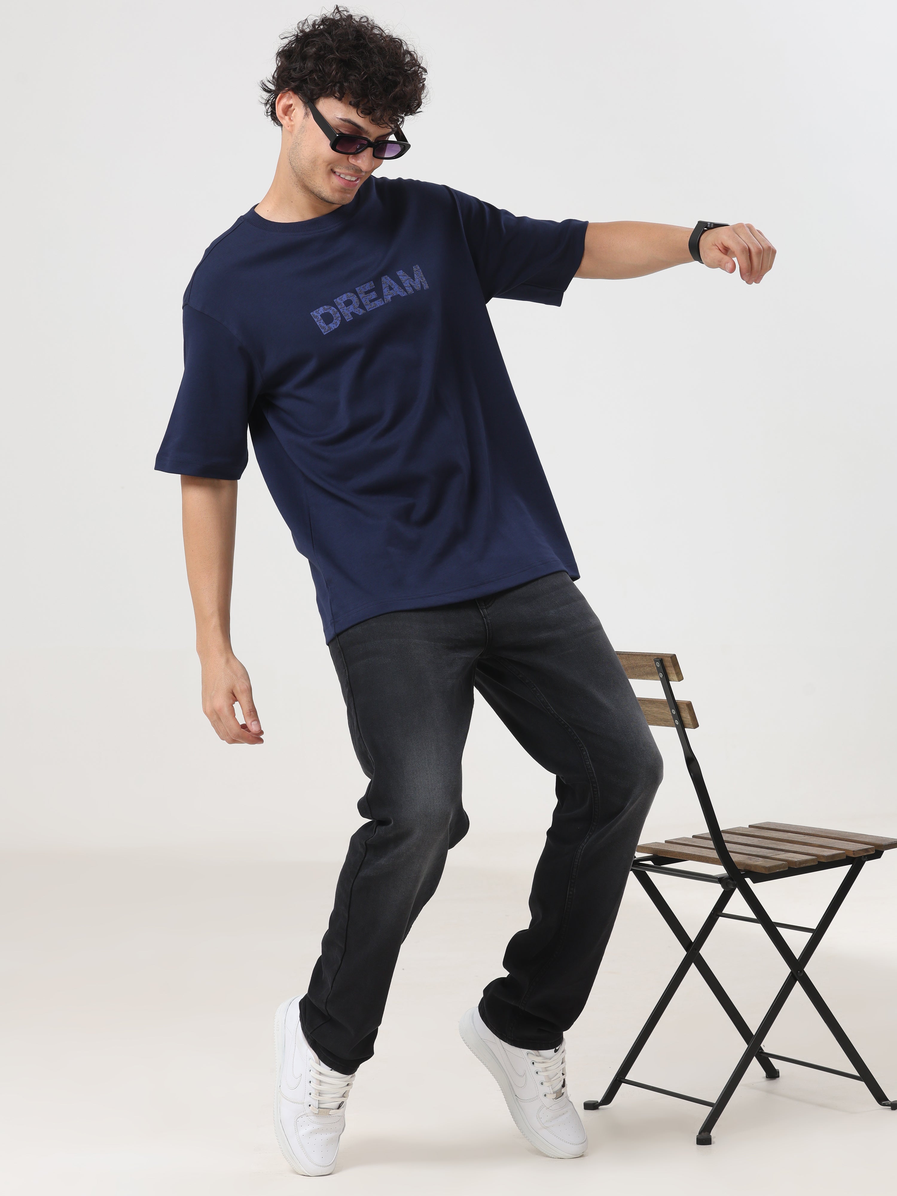 Black Iris Oversized T-Shirt