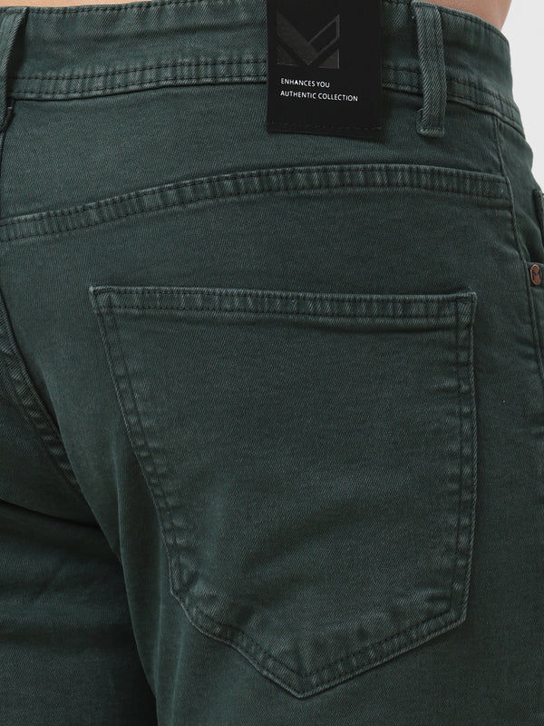 Dark Grey Coloured Slim Fit Jeans
