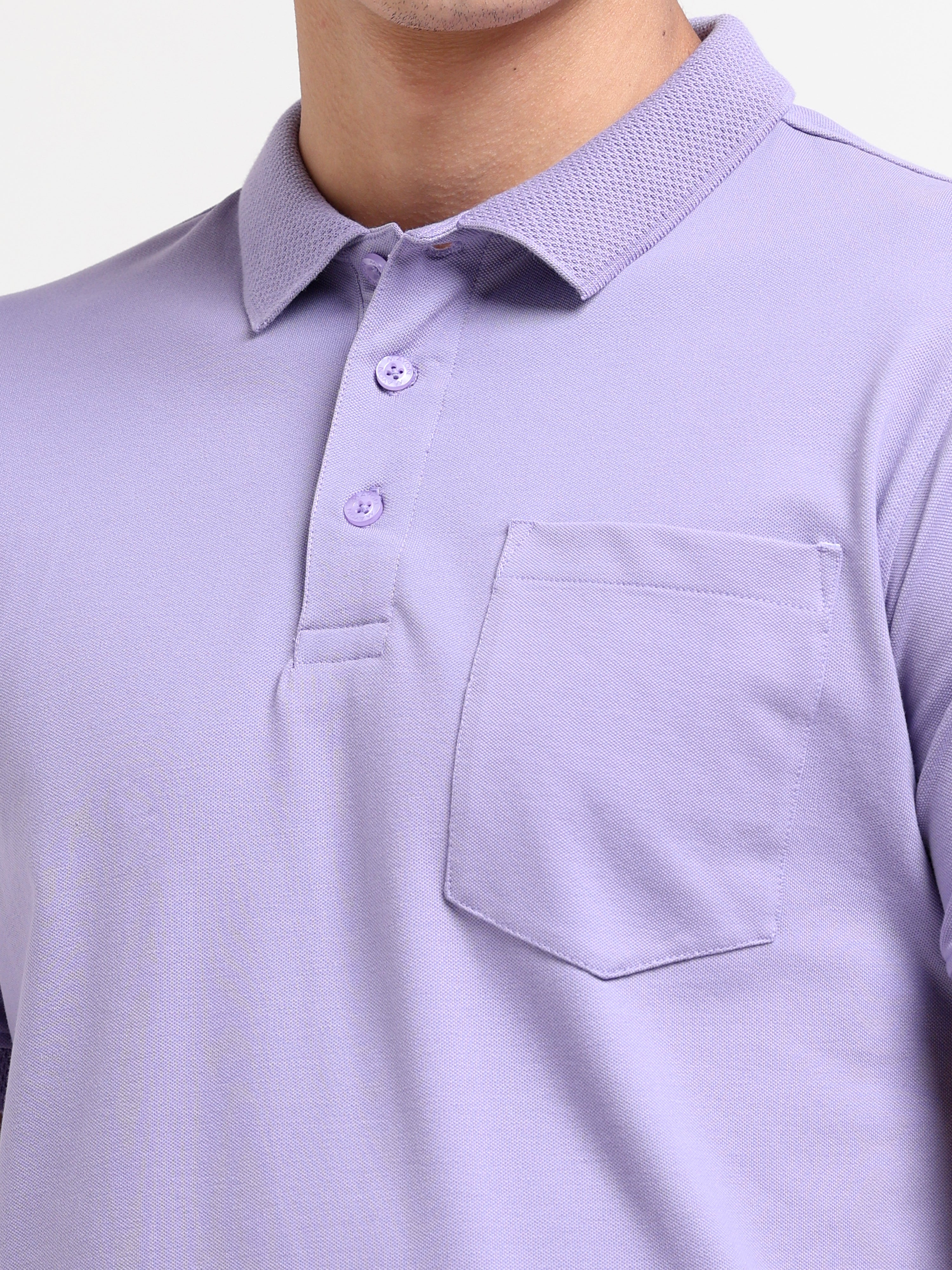 Solid Pocket Polo
