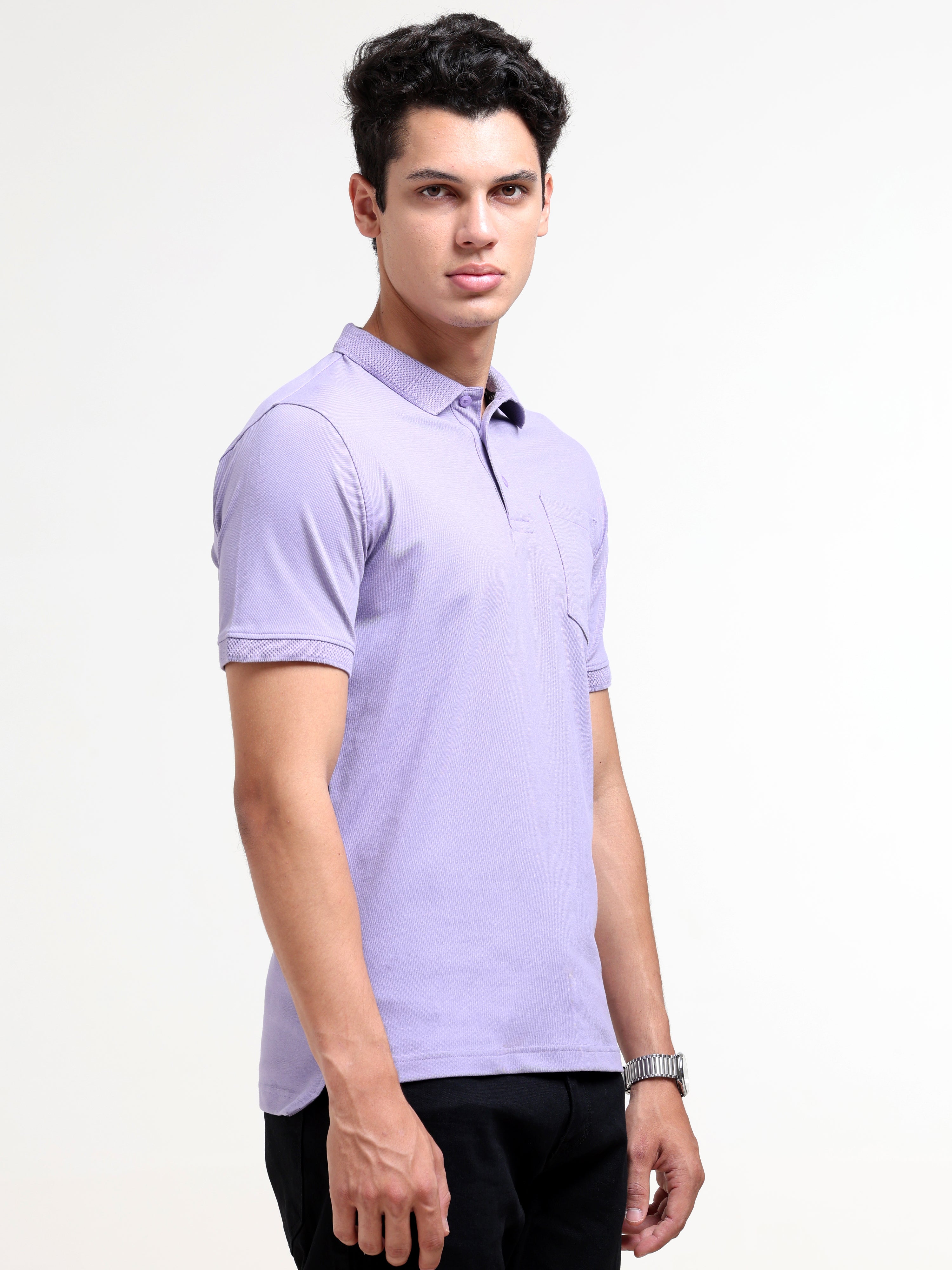Solid Pocket Polo