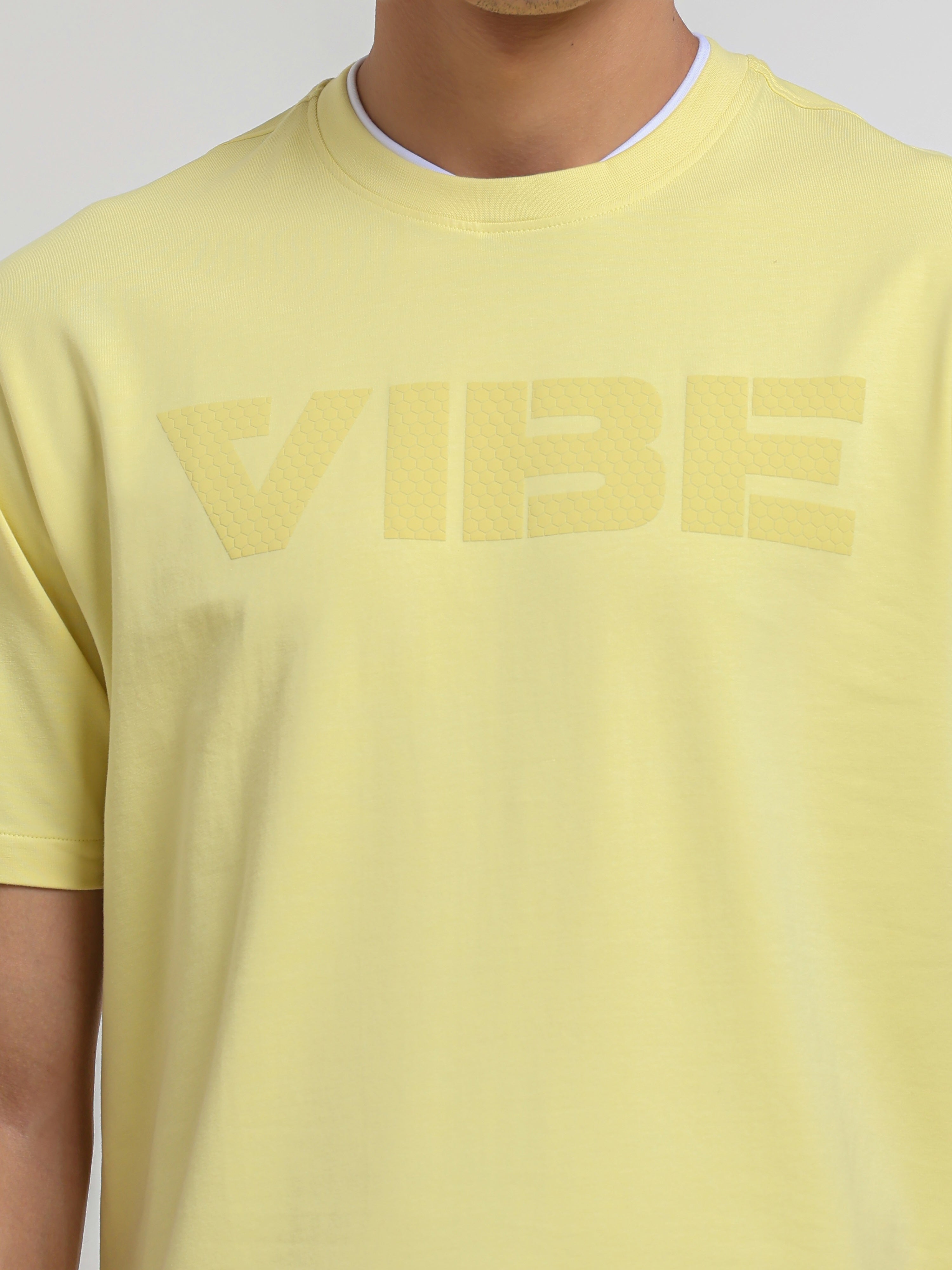 Double Rib Neck Fashion Tee
