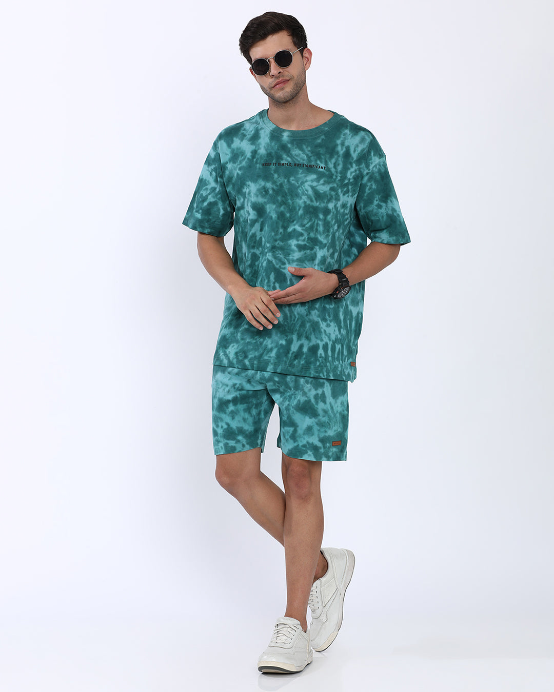 Tie & Dye Knitted Shorts