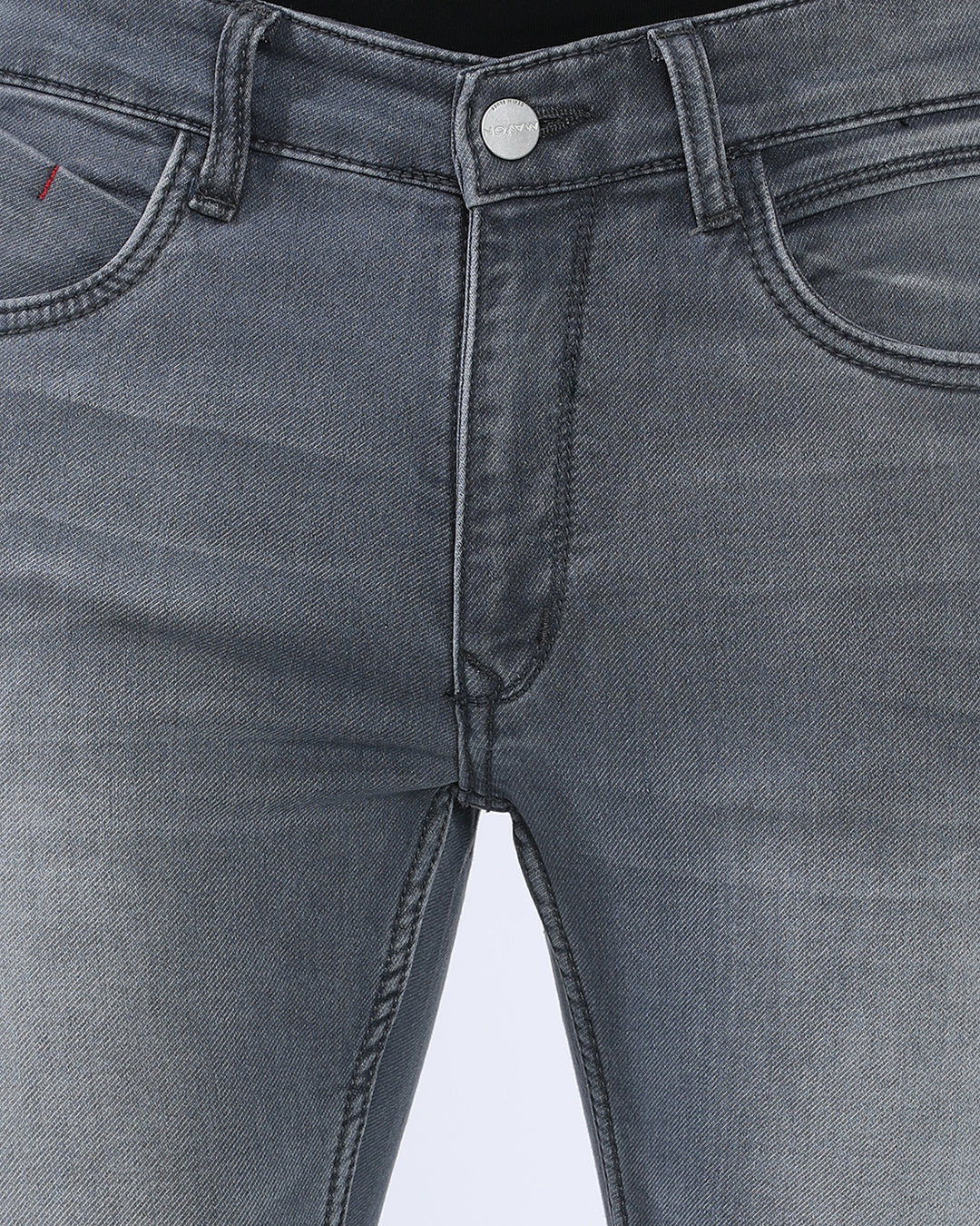 Mid Grey Wash Slim Fit Jeans
