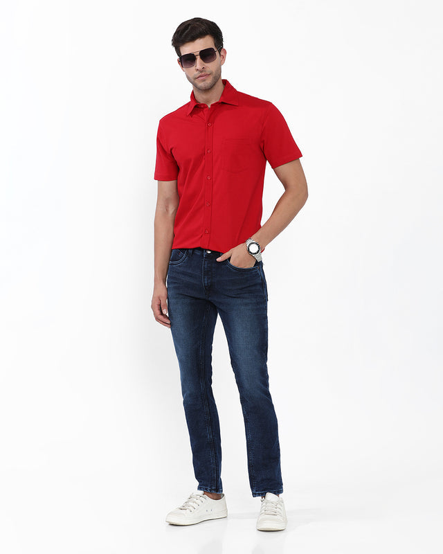 Dark Wash Slim Fit Jeans