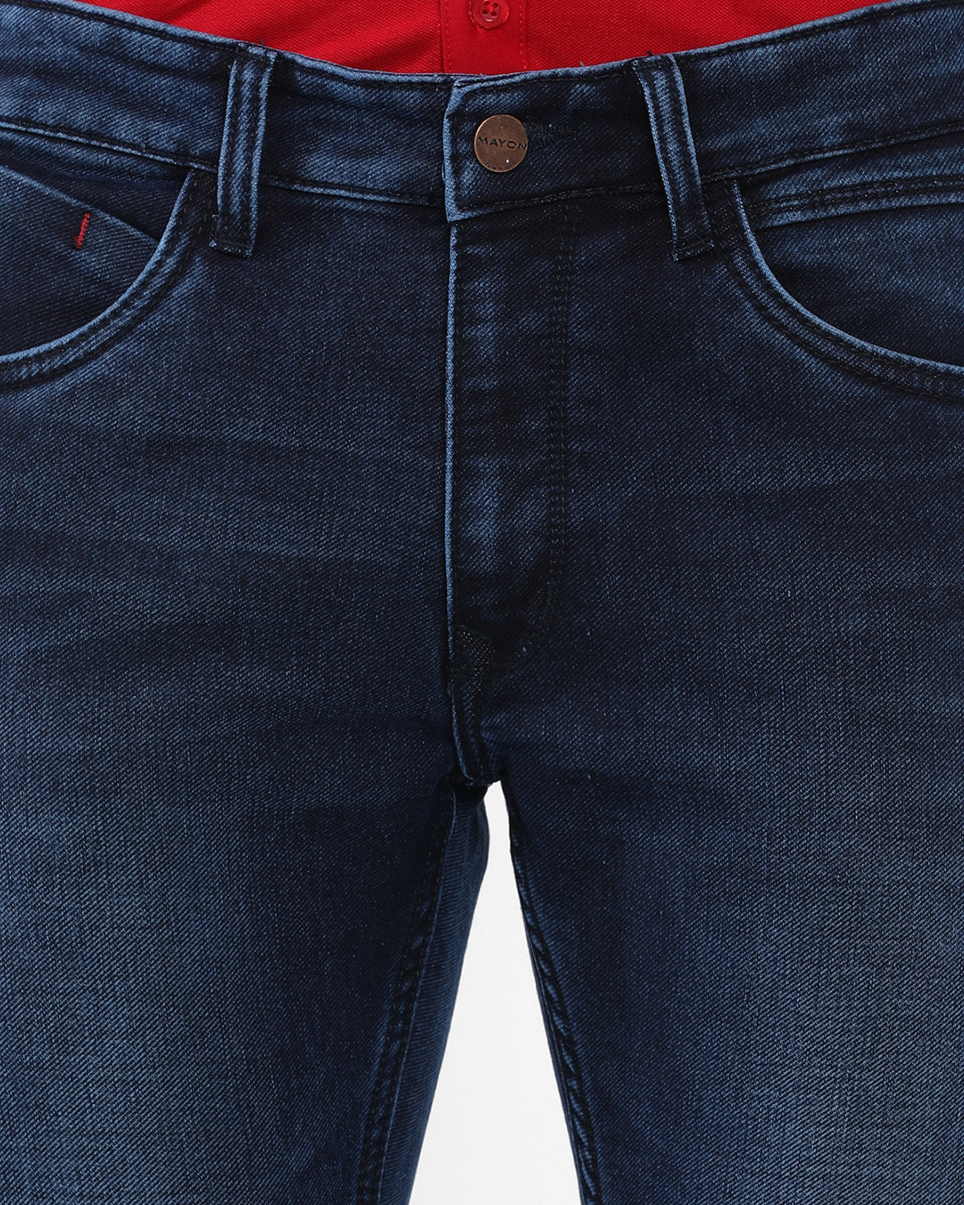 Mid Wash Slim Fit Jeans