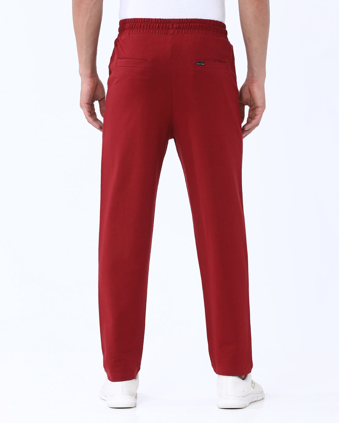 Stone Blue Solid Track Pant