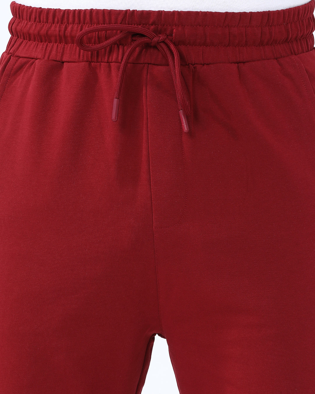 Stone Blue Solid Track Pant