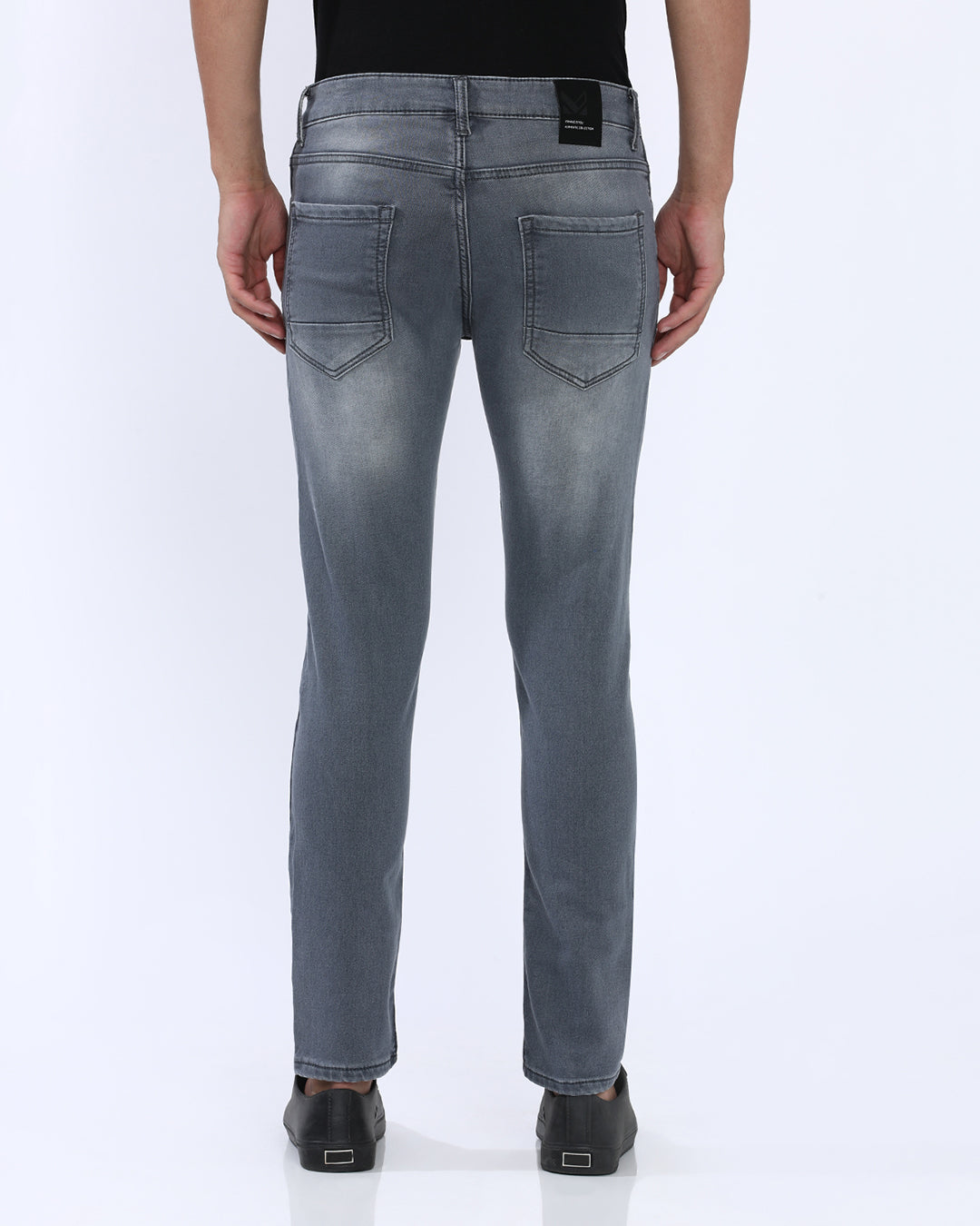 Mid Grey Wash Slim Fit Jeans