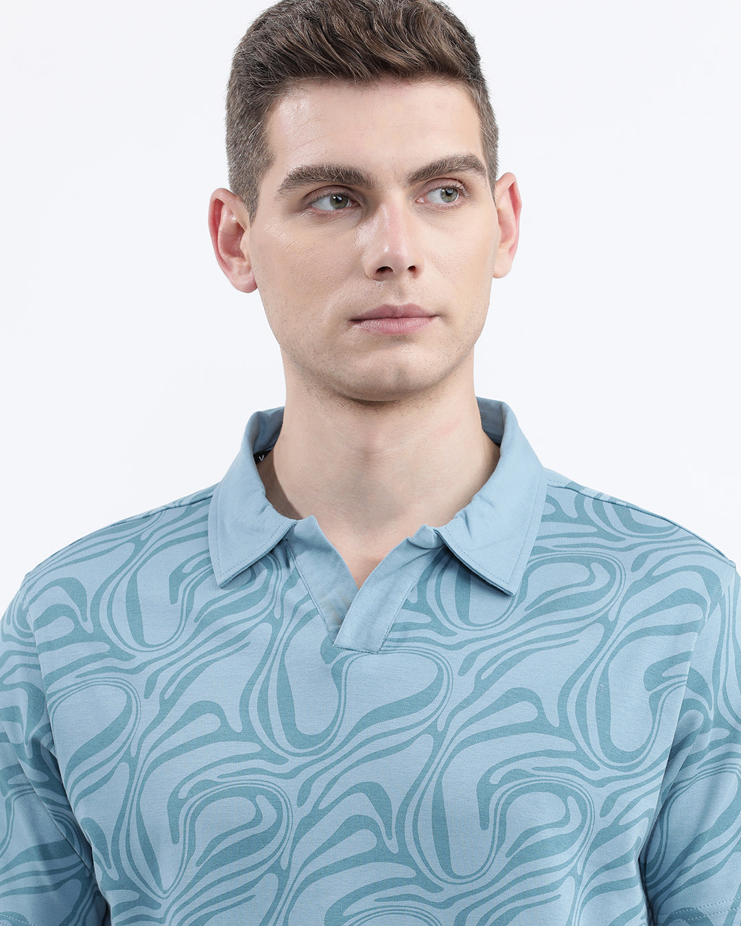 Waves Printed Polo