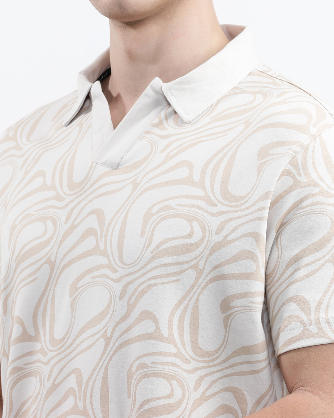 Waves Printed Polo