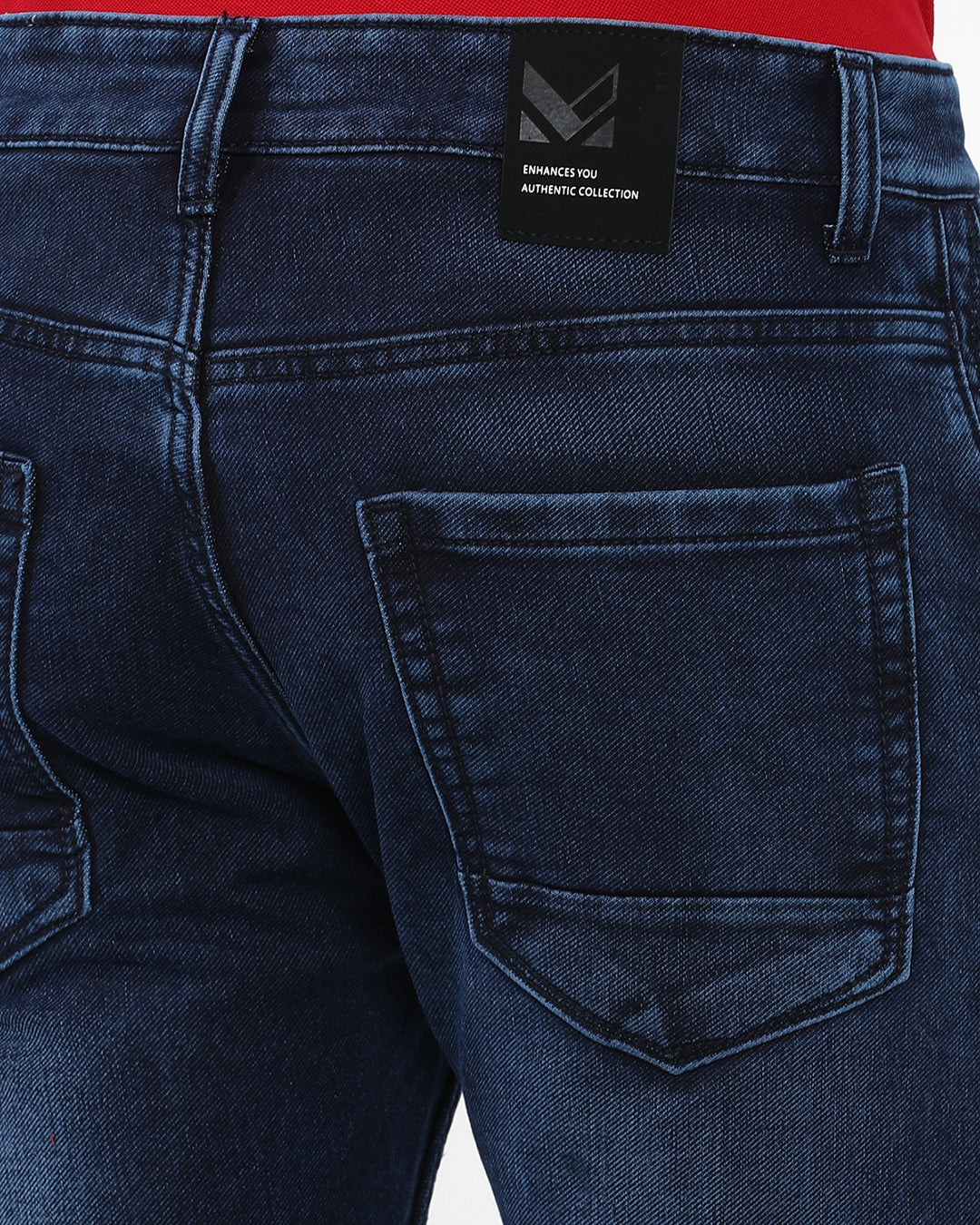 Mid Wash Slim Fit Jeans