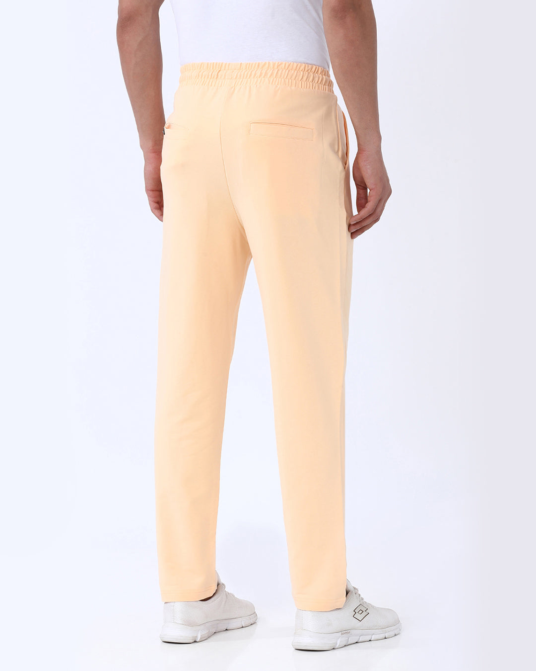 Stone Blue Solid Track Pant