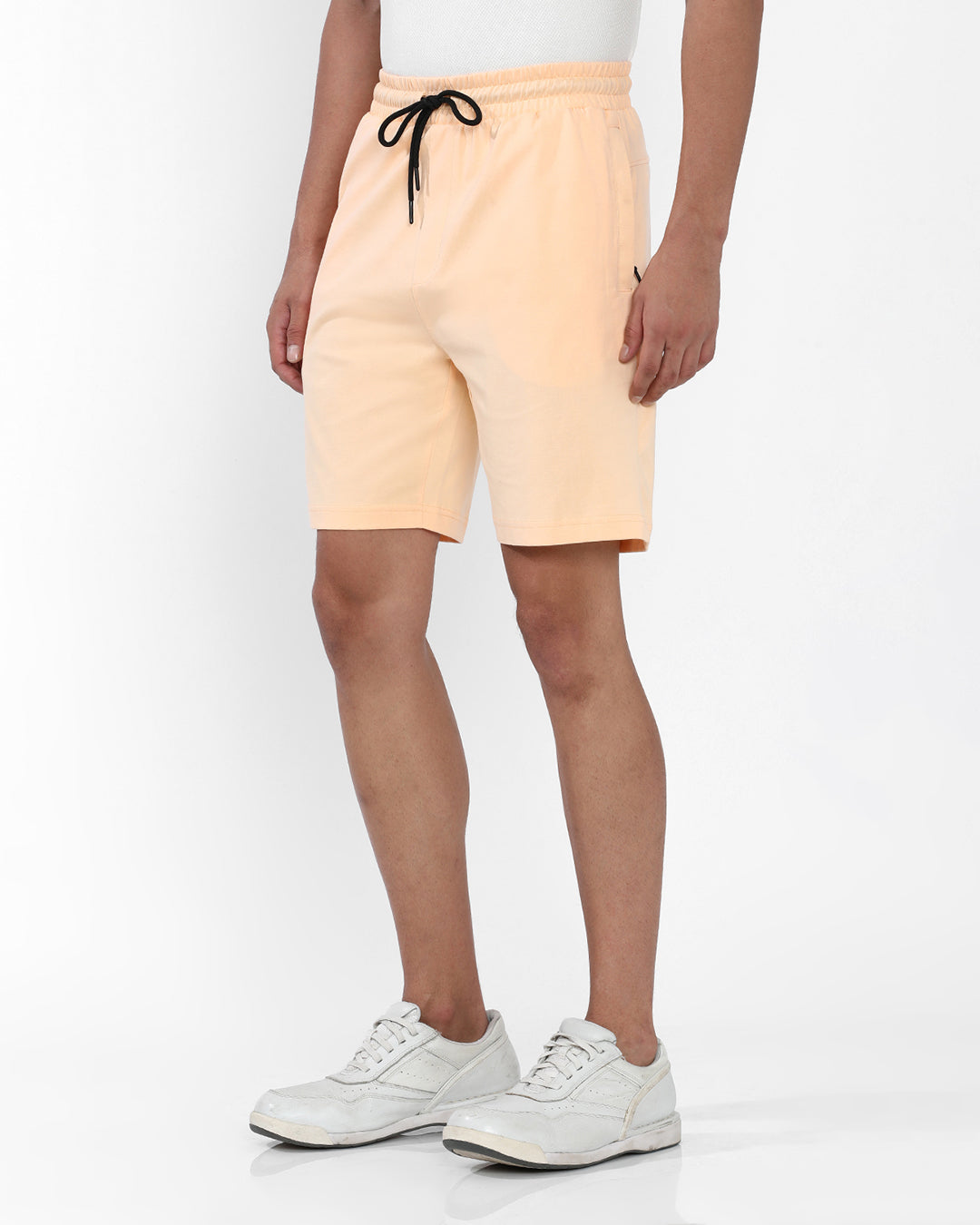 Peach Fuzz Solid Shorts