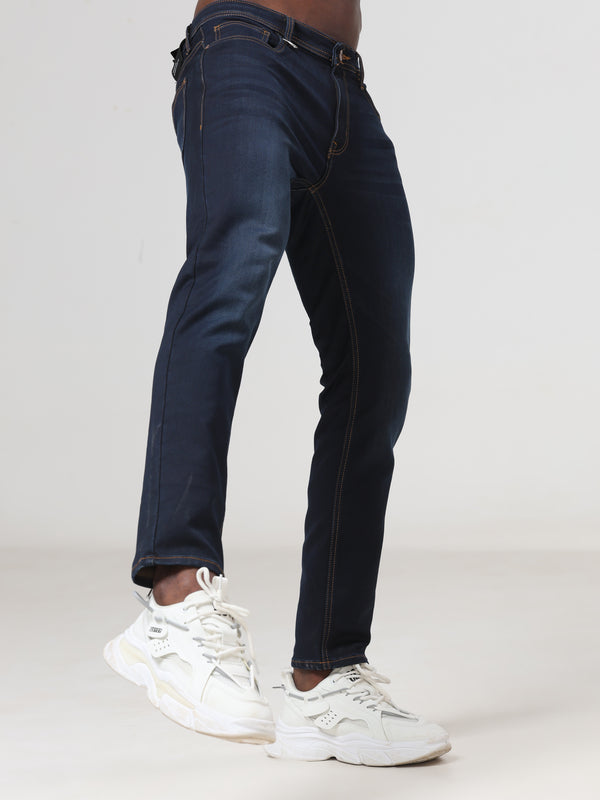 Mid Wash Slim Fit Jeans
