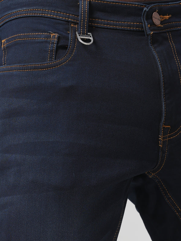 Mid Wash Slim Fit Jeans