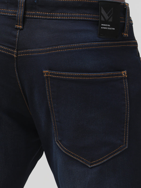 Mid Wash Slim Fit Jeans