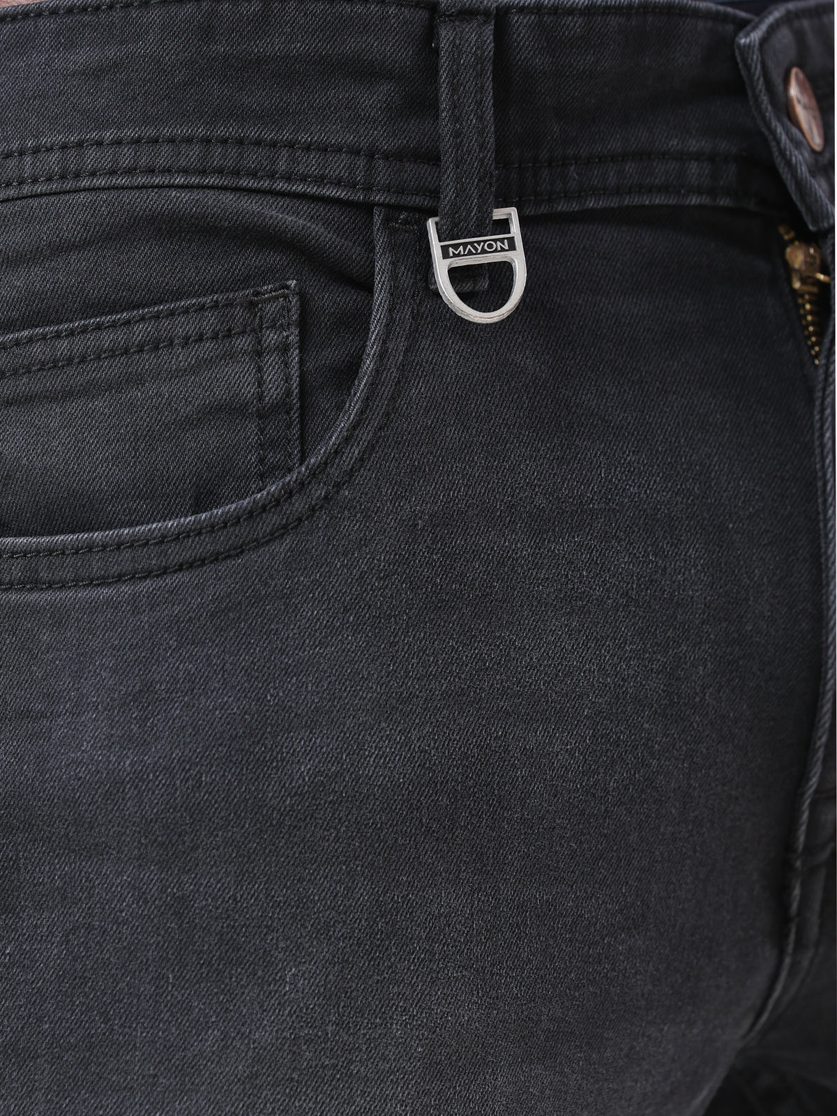 Mid Wash Slim Fit Jeans