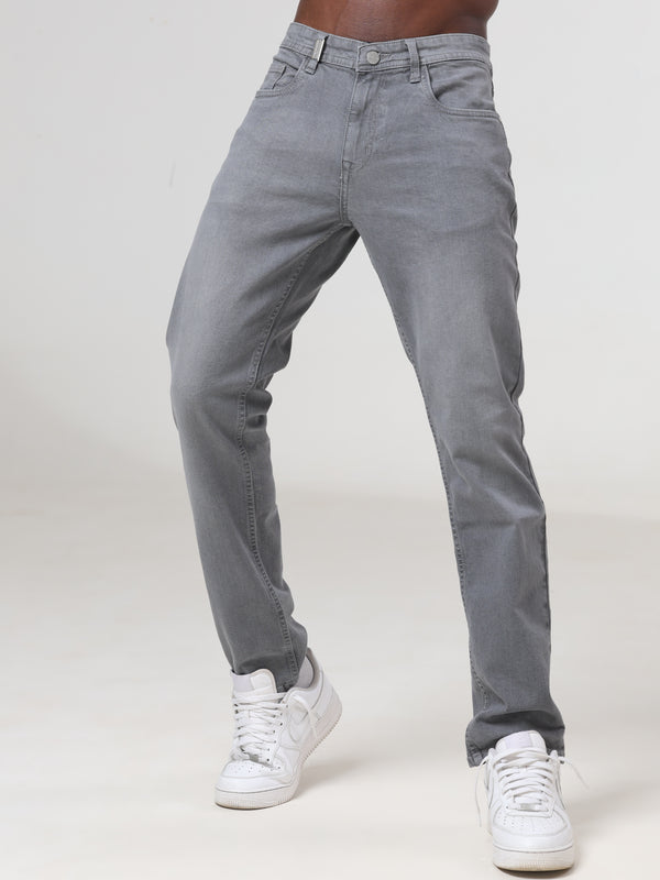Light Wash Slim Fit Jeans