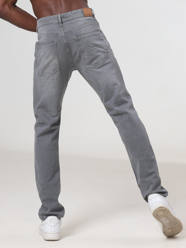 Light Wash Slim Fit Jeans