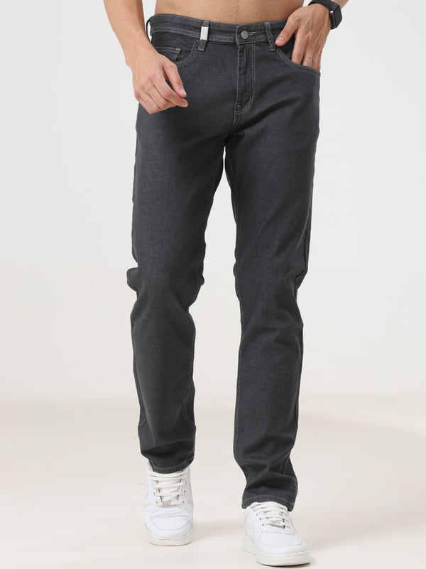 Mid Wash Slim Fit Jeans