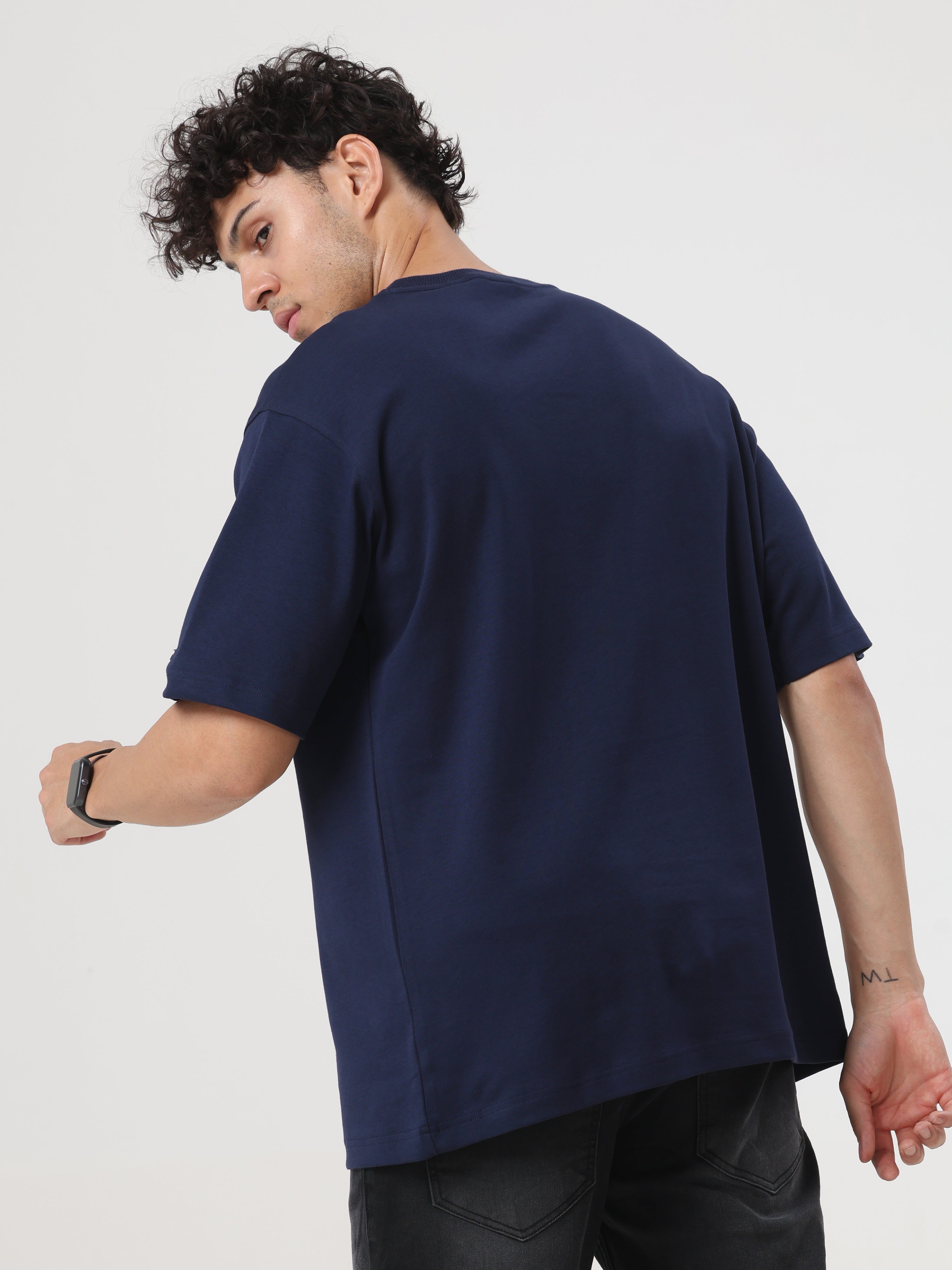 Black Iris Oversized T-Shirt
