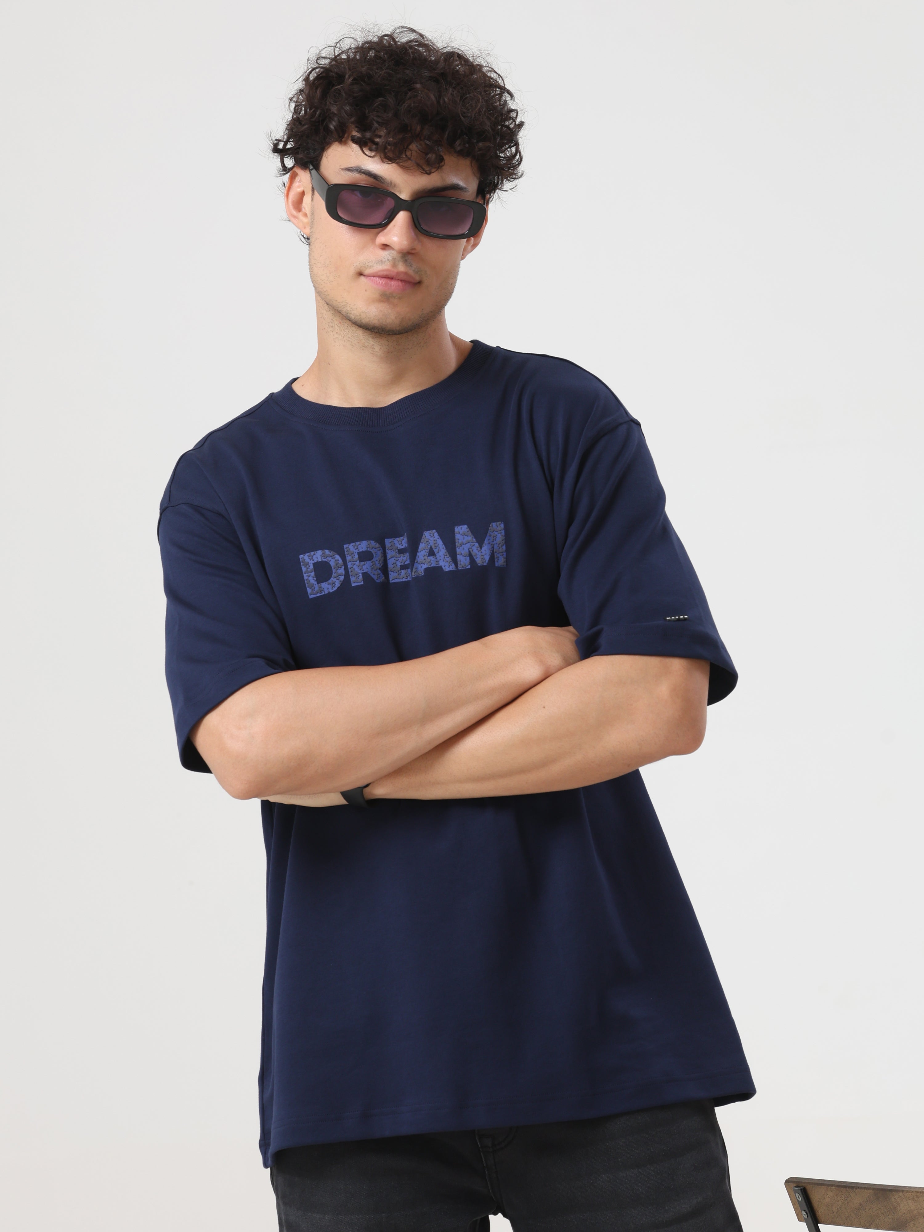 Black Iris Oversized T-Shirt