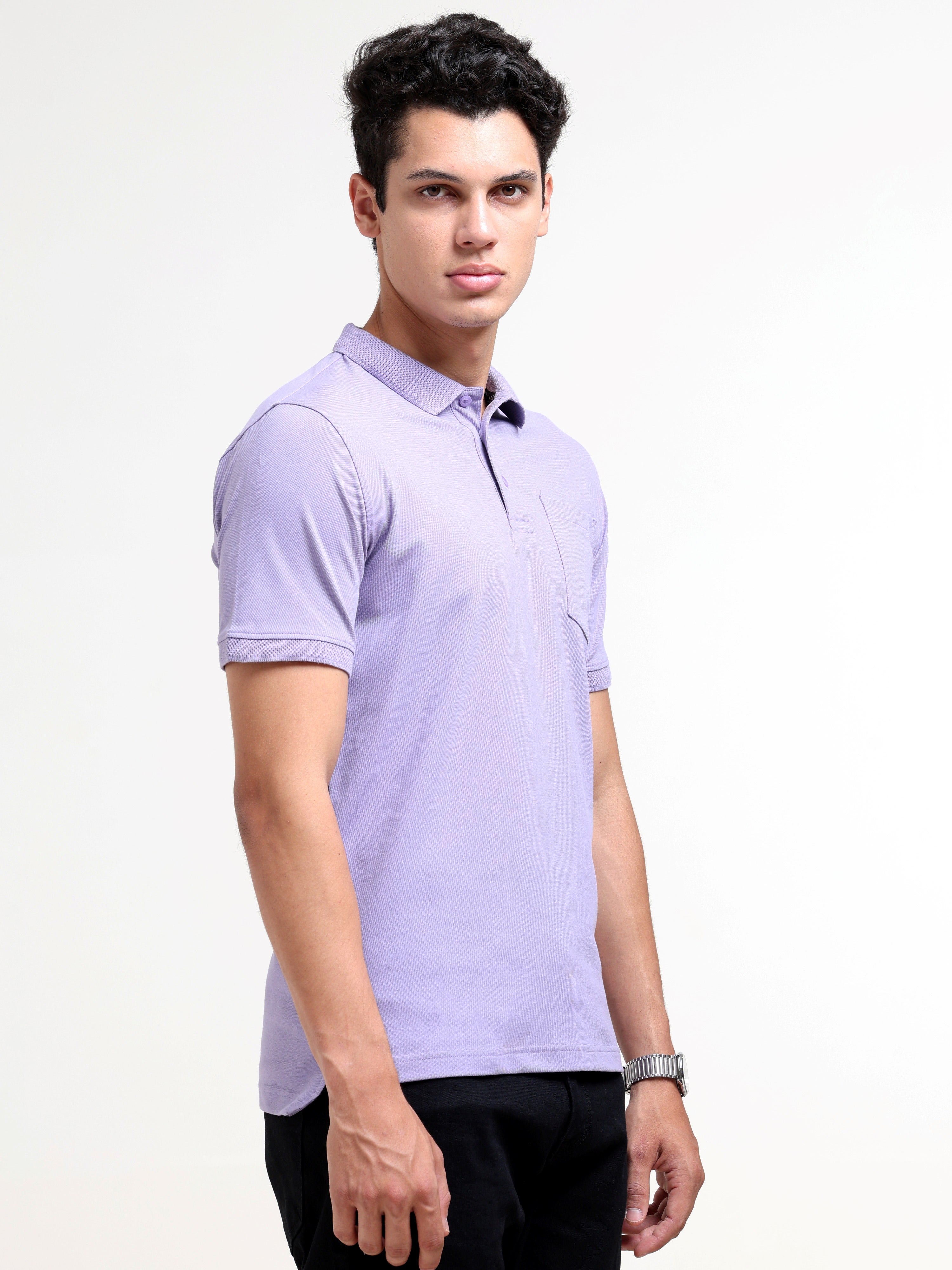 Solid Pocket Polo