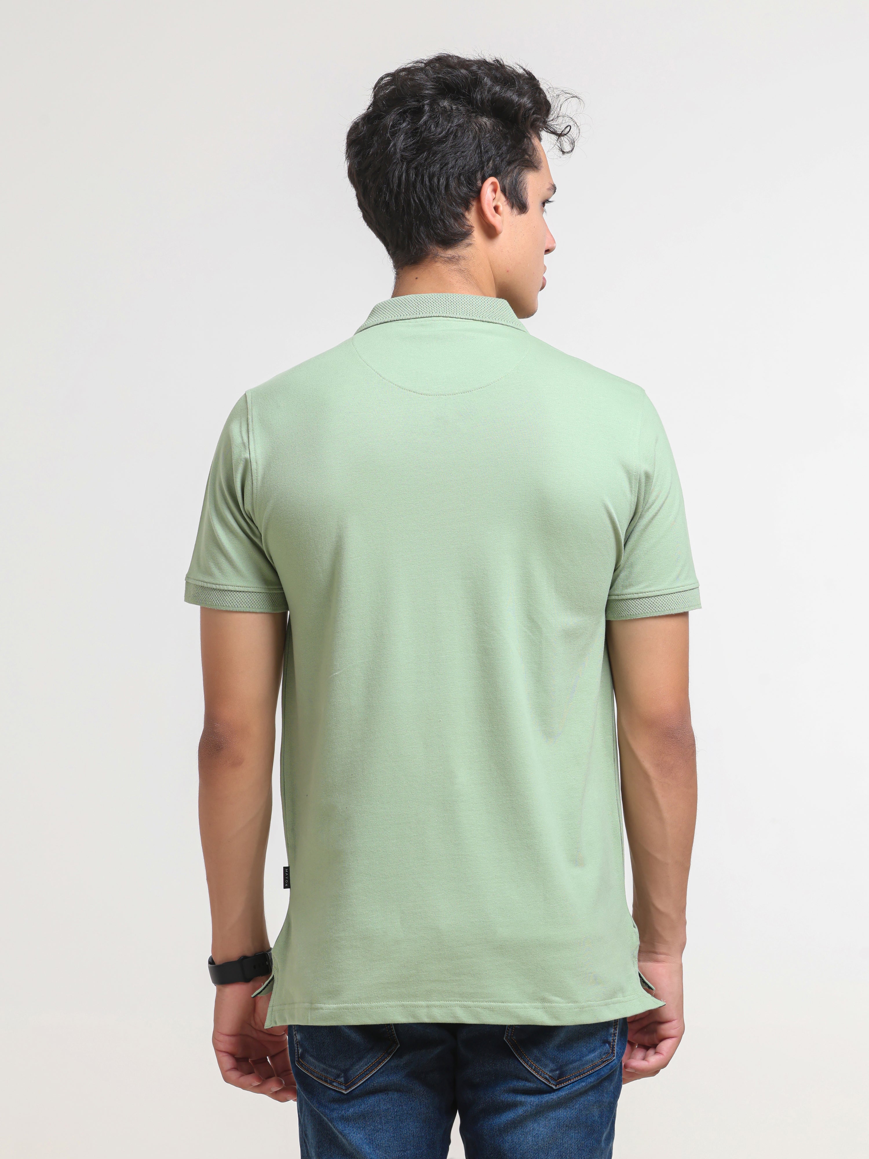 Solid Pocket Polo