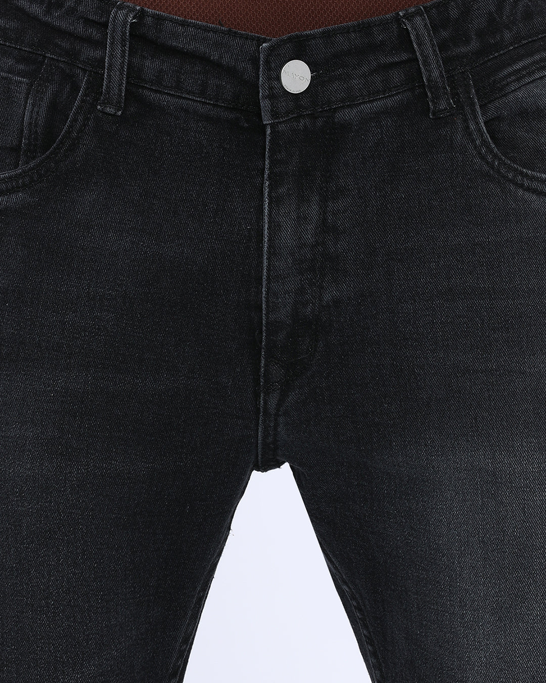 Mid Wash Slim Fit Jeans