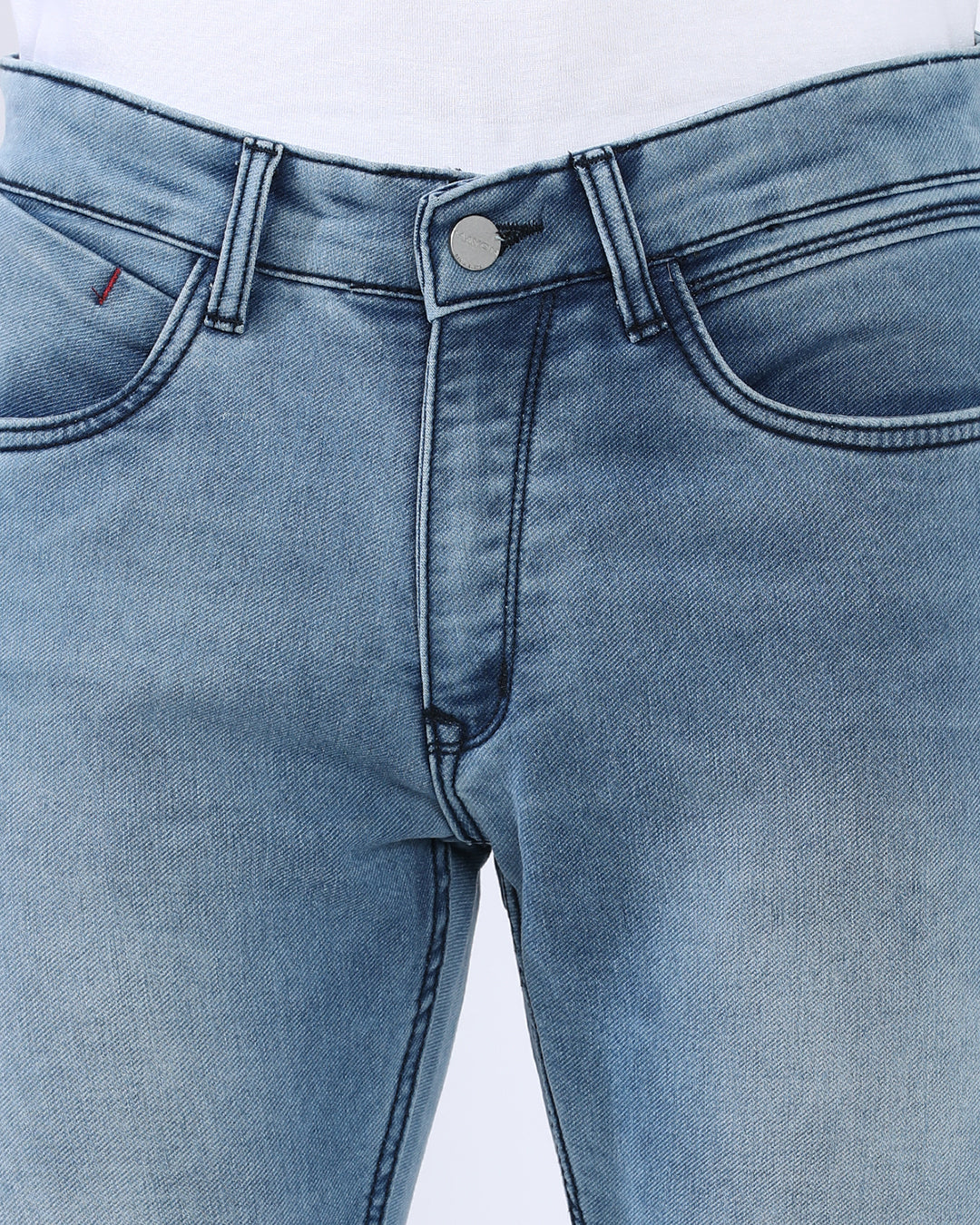 Light Wash Slim Fit Jeans