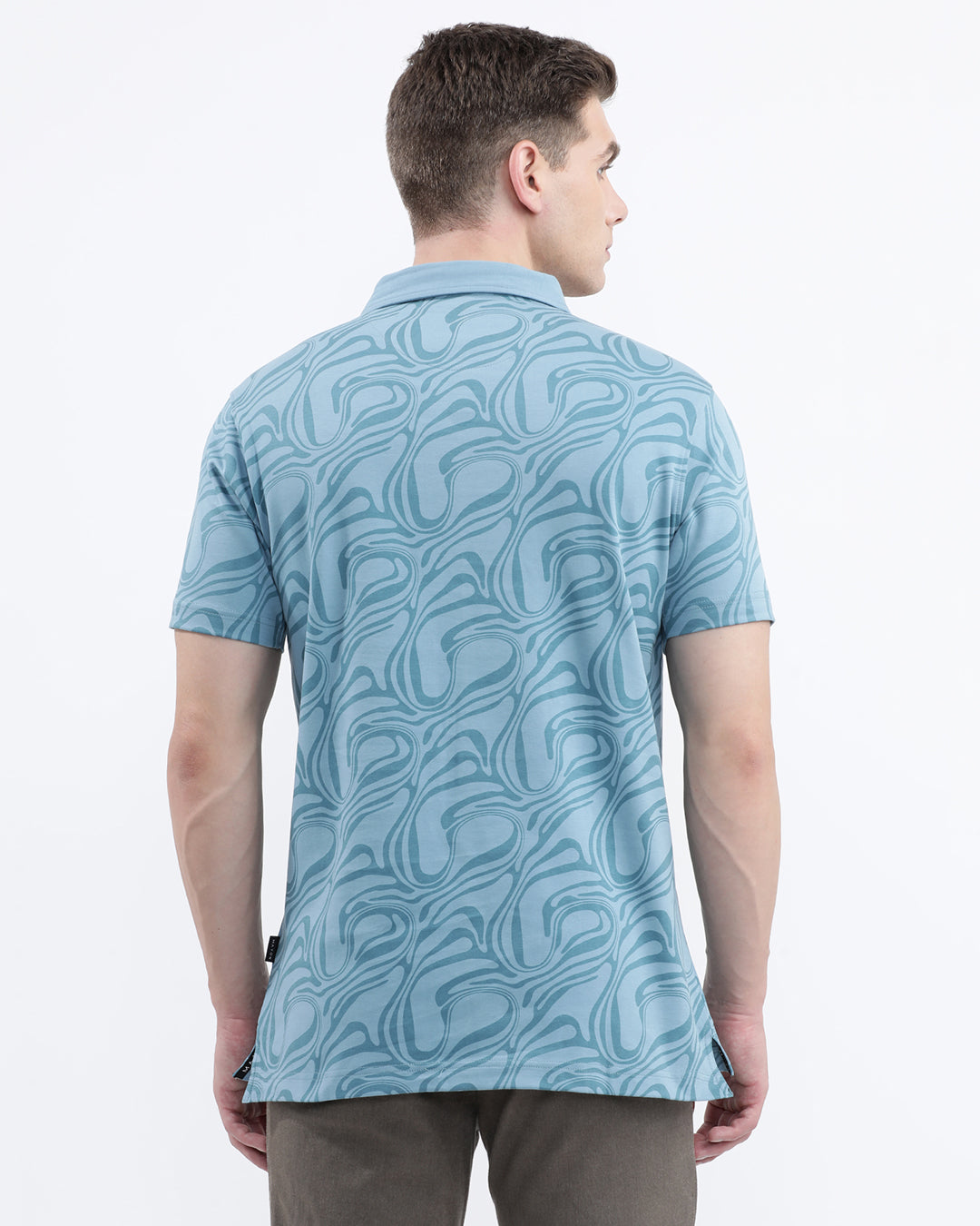 Waves Printed Polo