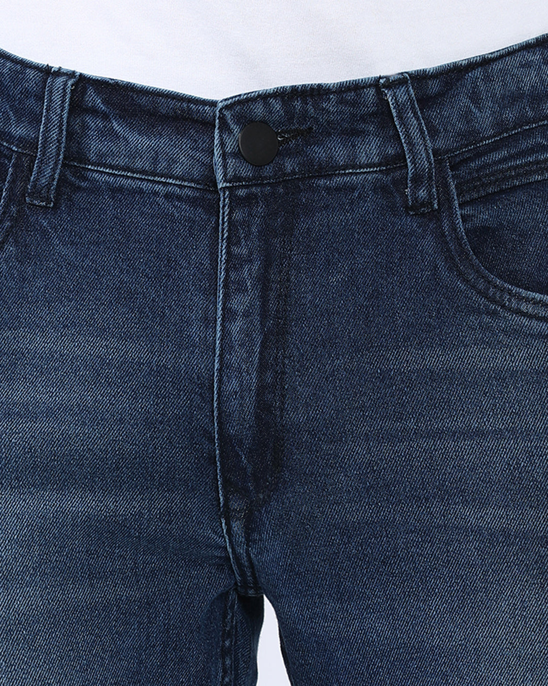 Mid Wash Slim Fit Jeans