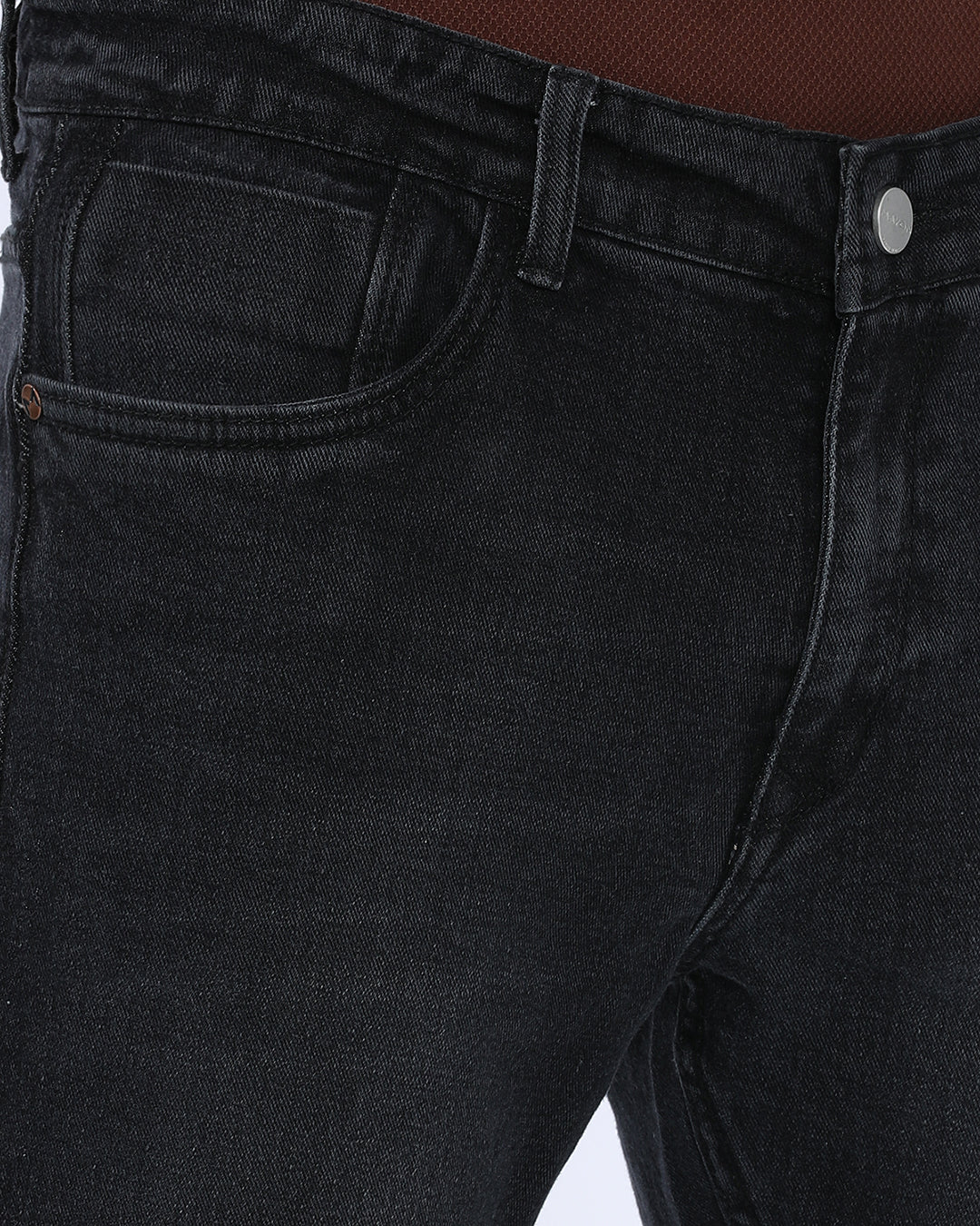 Mid Wash Slim Fit Jeans