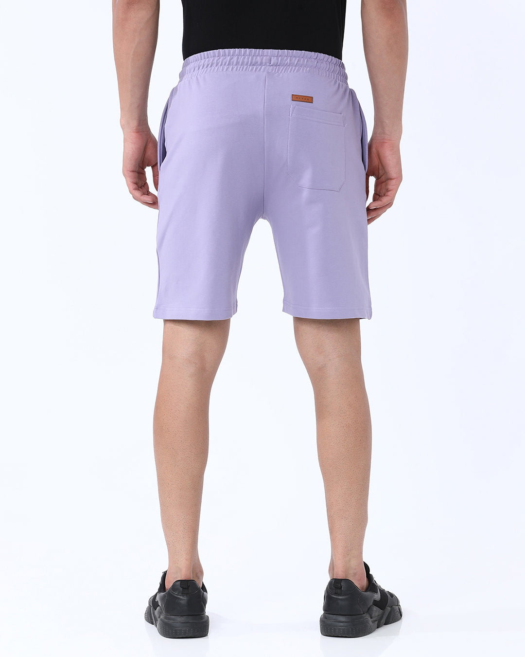 Day Break Solid Knitted Shorts