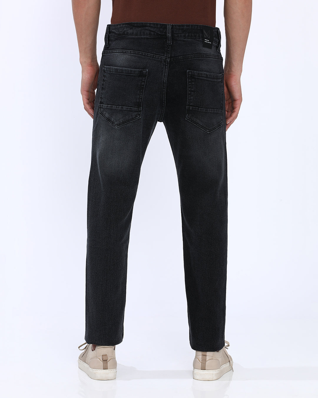 Mid Wash Slim Fit Jeans